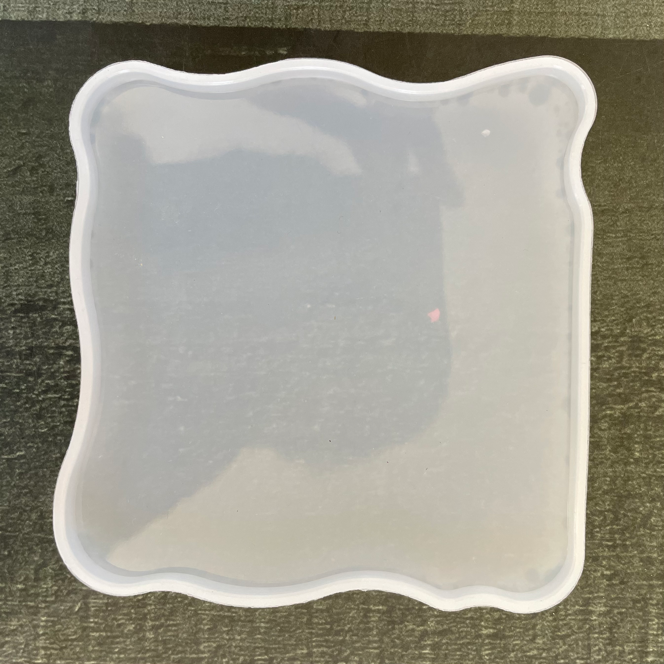 4" square agate mould image 0