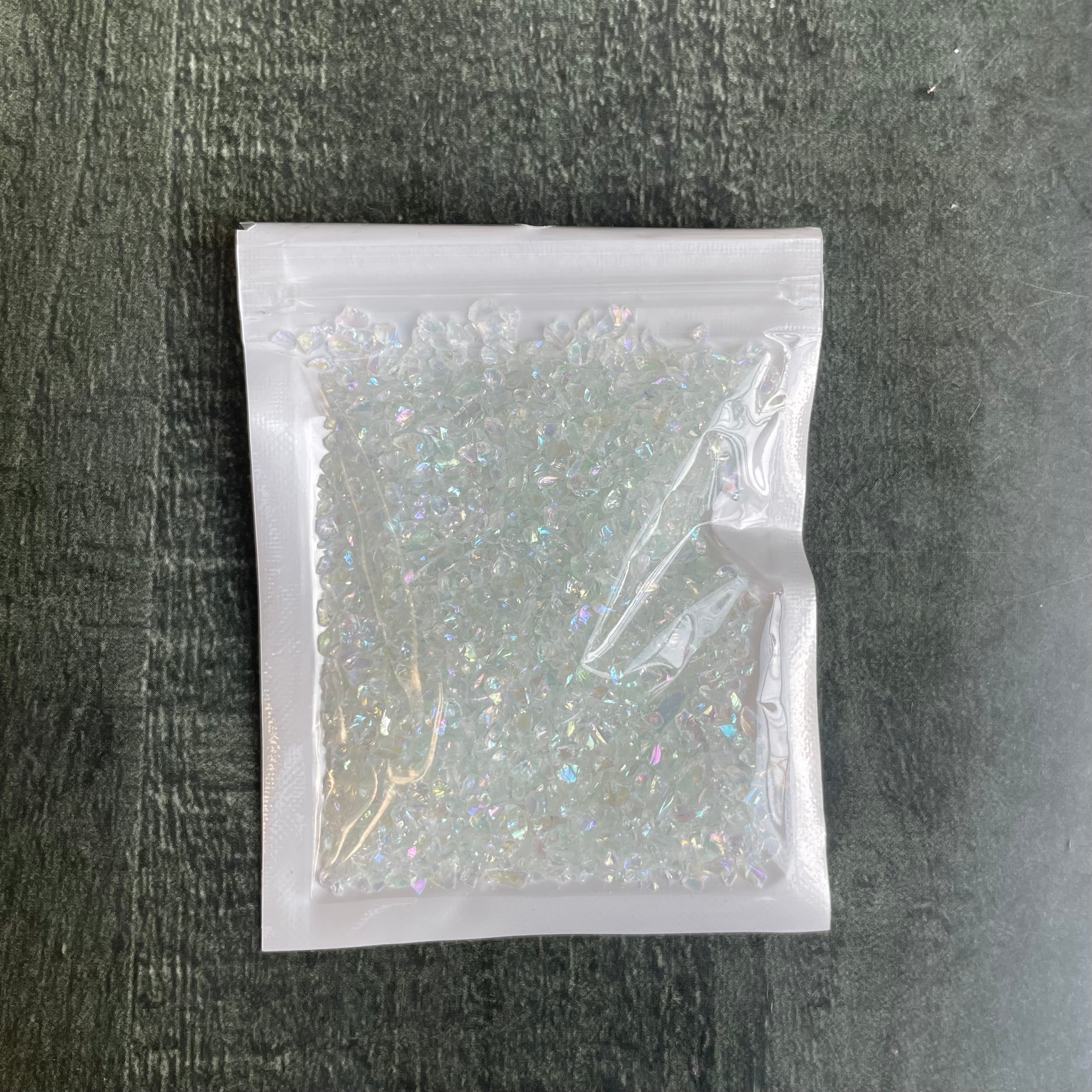 Small Rainbow Glass Granules