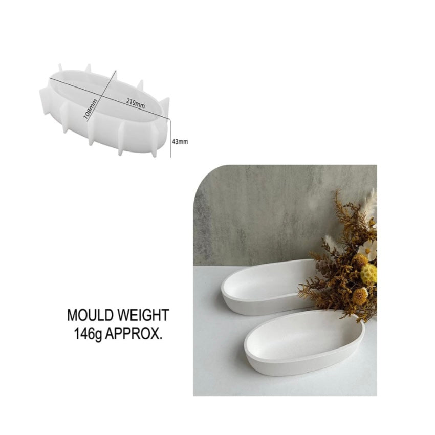 Small Boat Shape Candle Holder Mould  image 0