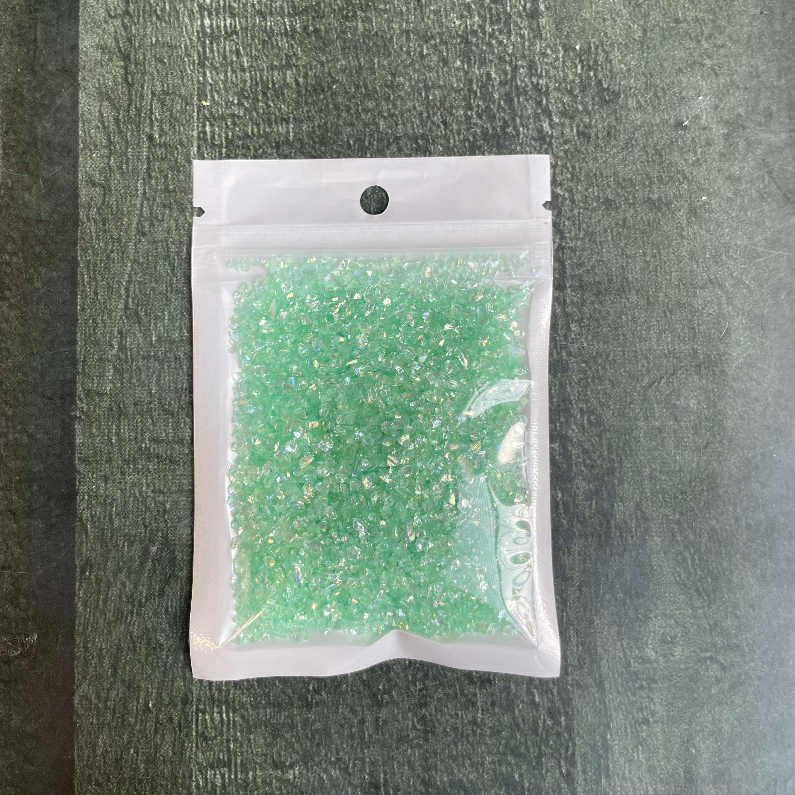 Small Rainbow Glass Granules