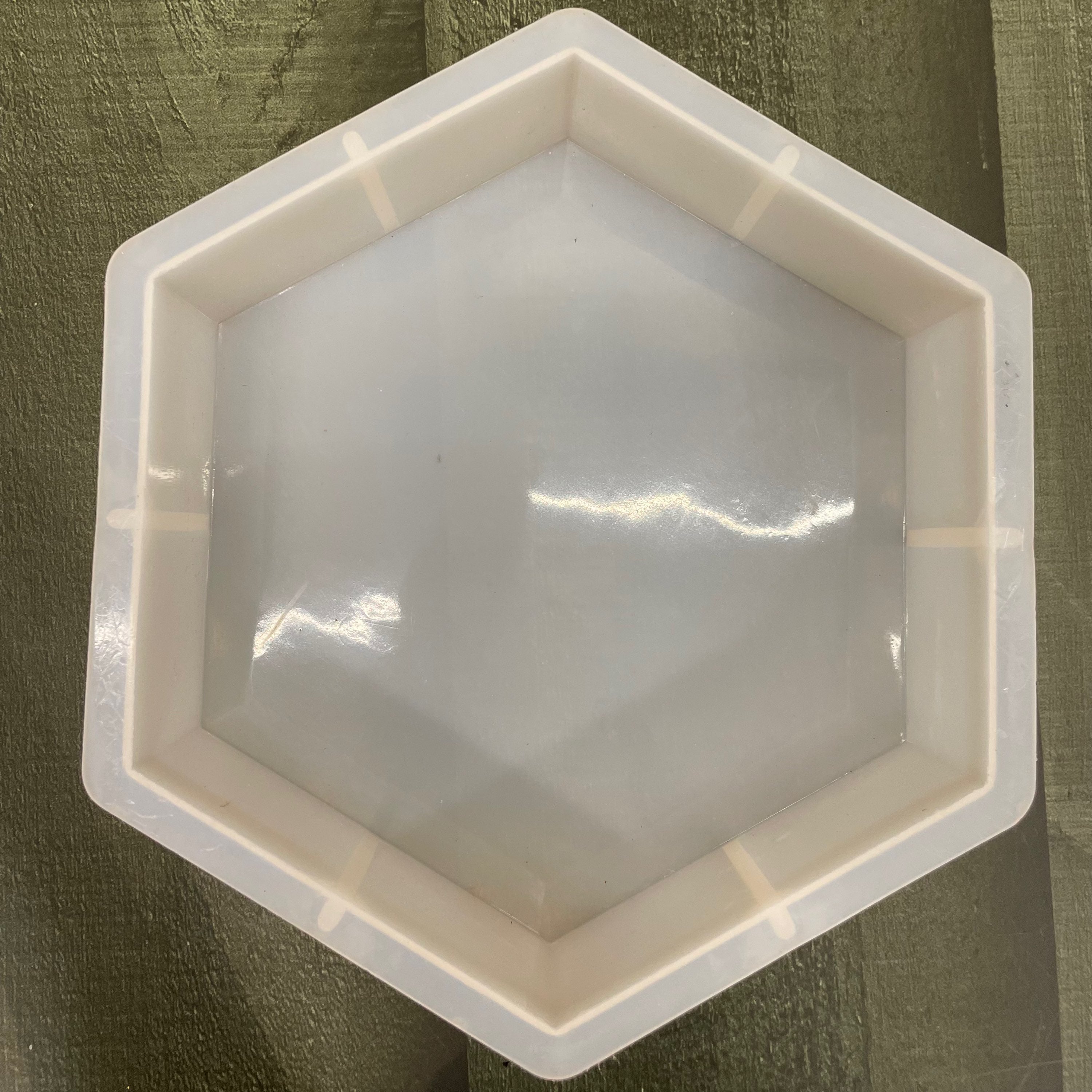 8" Hexagon deepcasting mould image 0