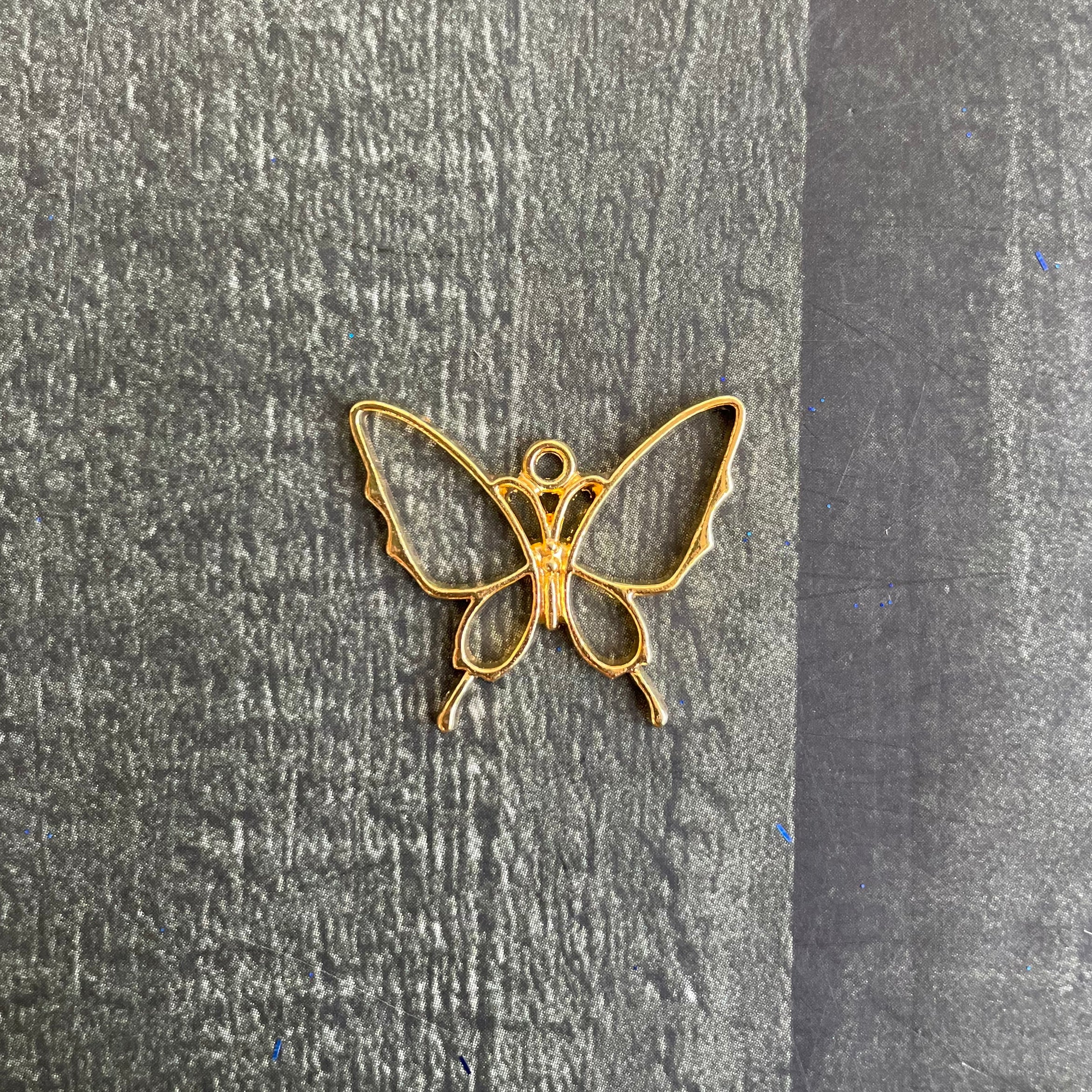 Butterfly shape Golden Bazel 7 image 1