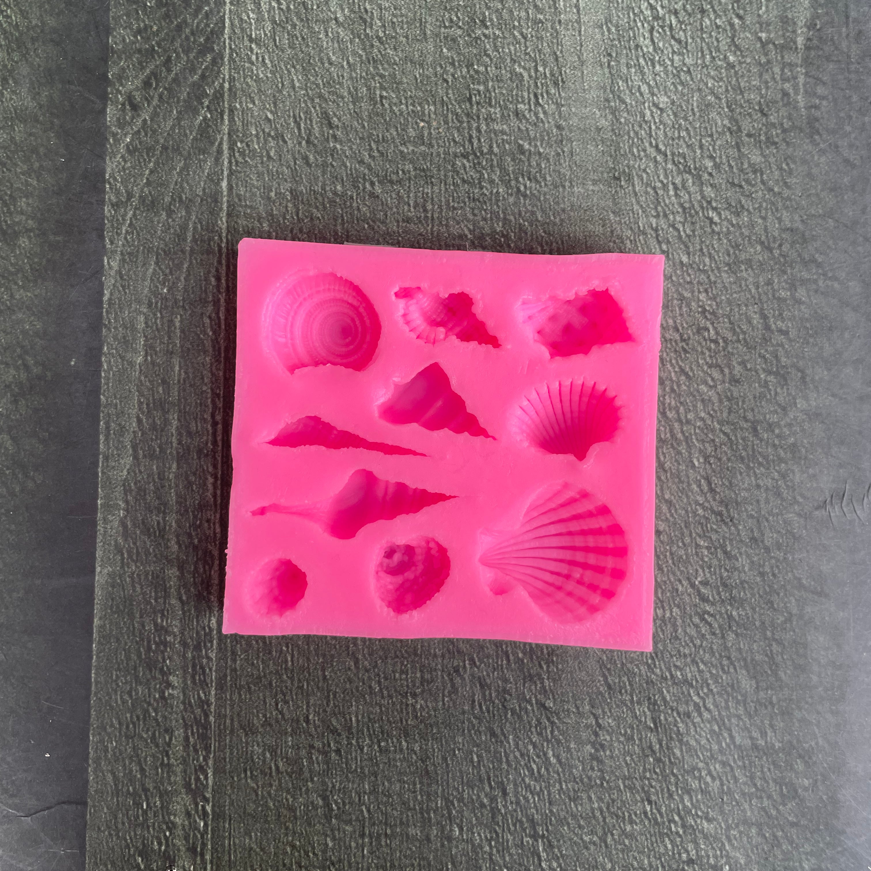 10 Cavity Ocean Theme Shell Pendant Jewellery Mould  image 1