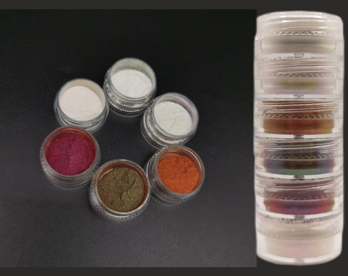 6 in 1 chameleon mica powder set 3 image 0