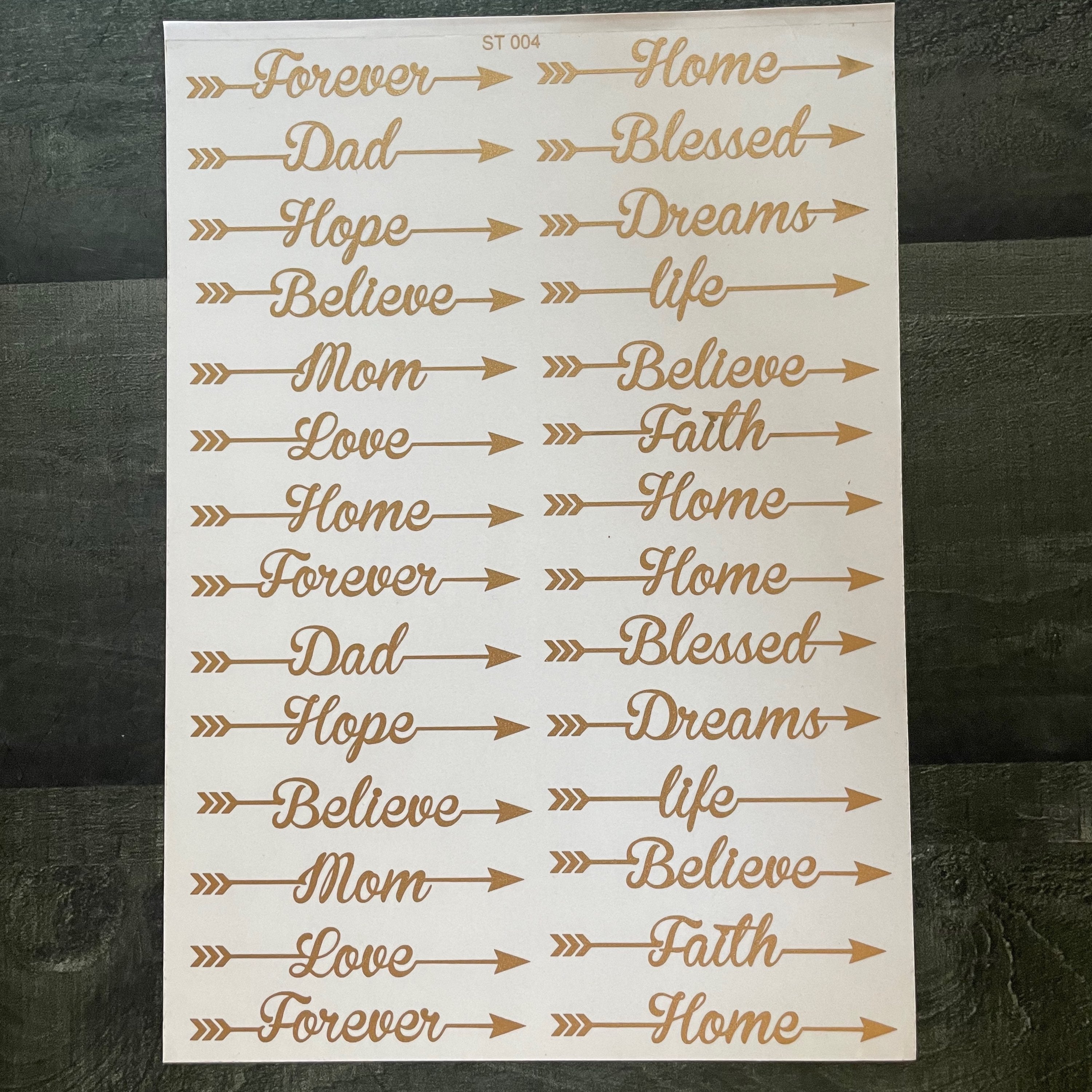 Bookmark embossed sticker 24 image 0