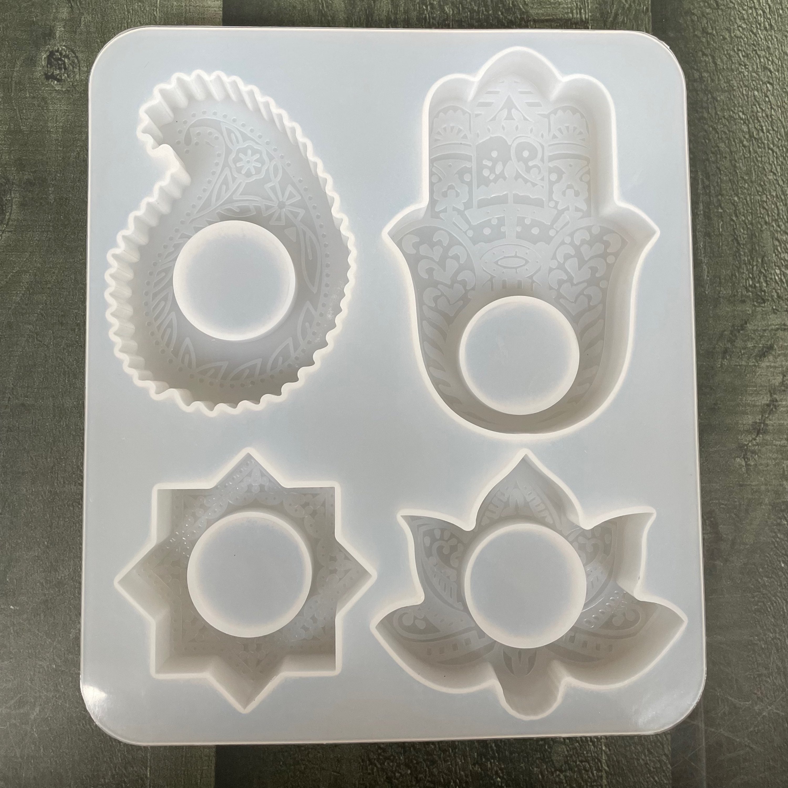 4 in 1 mandala T-holder mould image 0