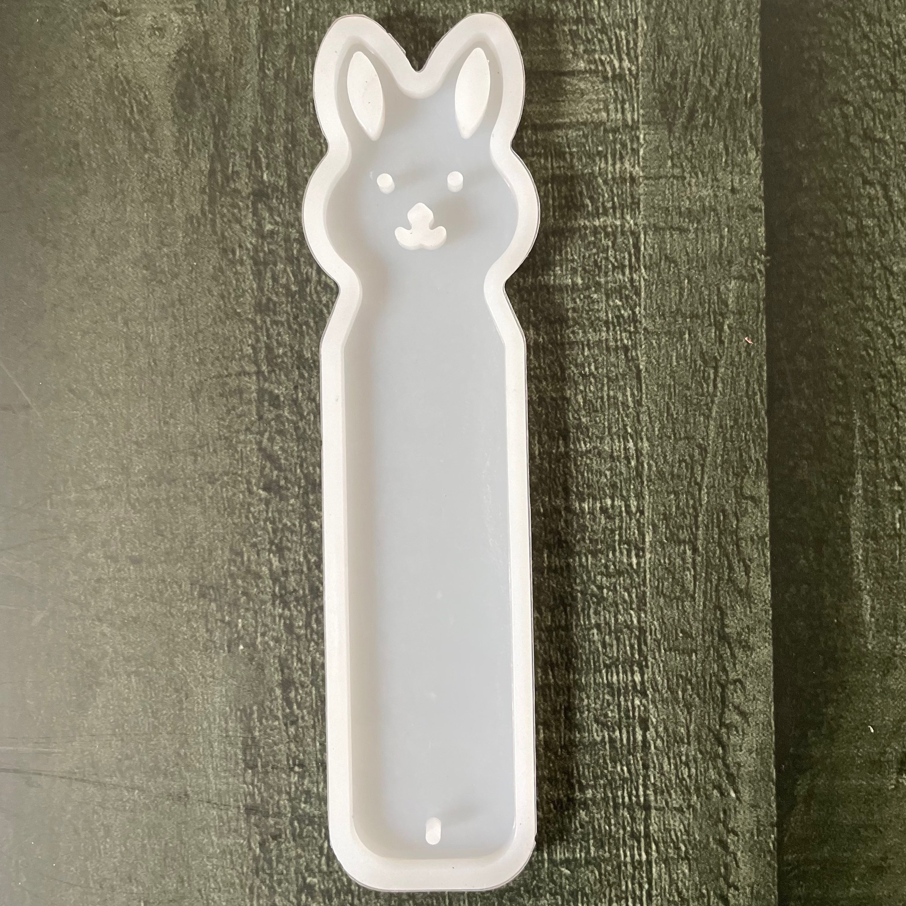 Rabbit bookmark mould 6" image 0