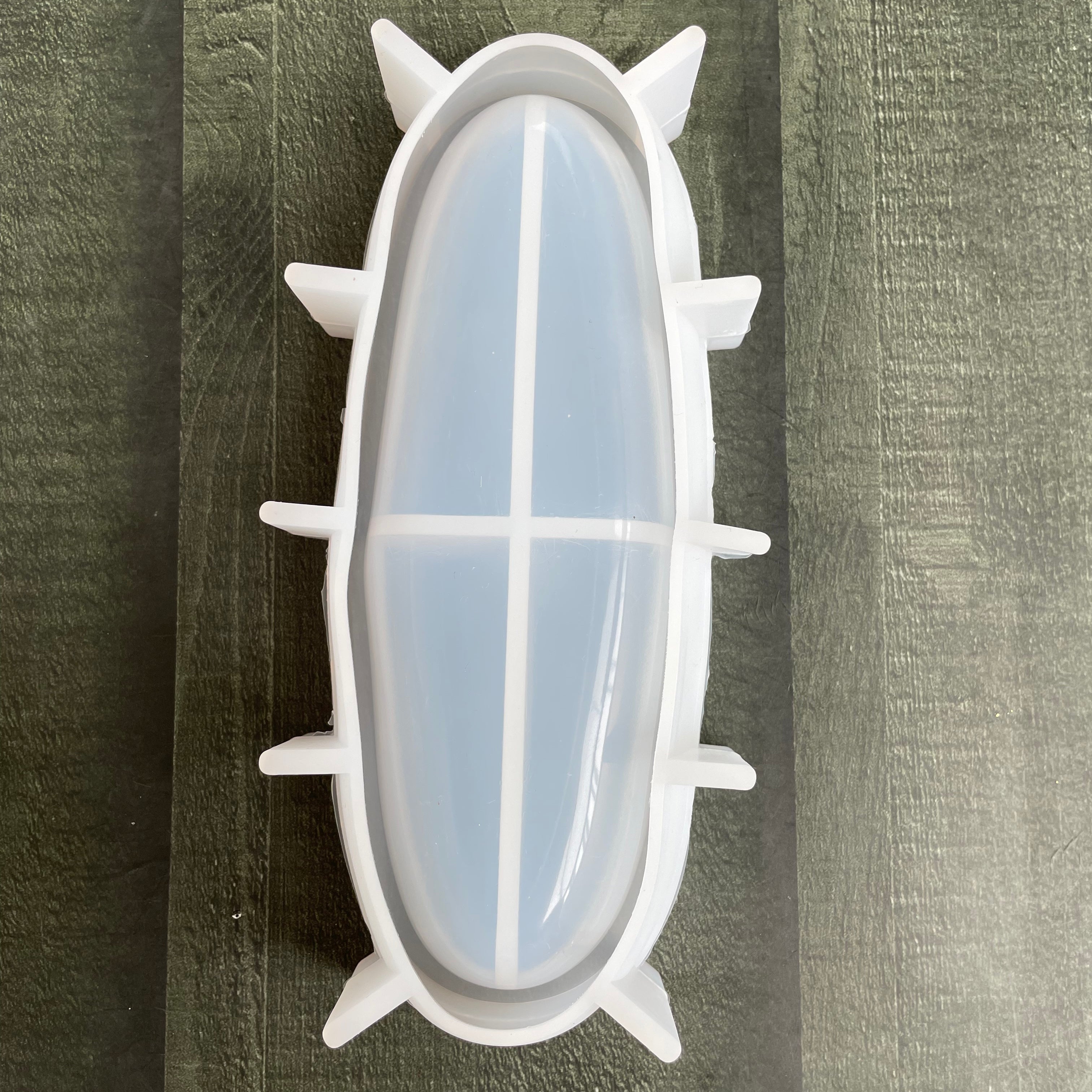 Small Boat Shape Candle Holder Mould  image 1