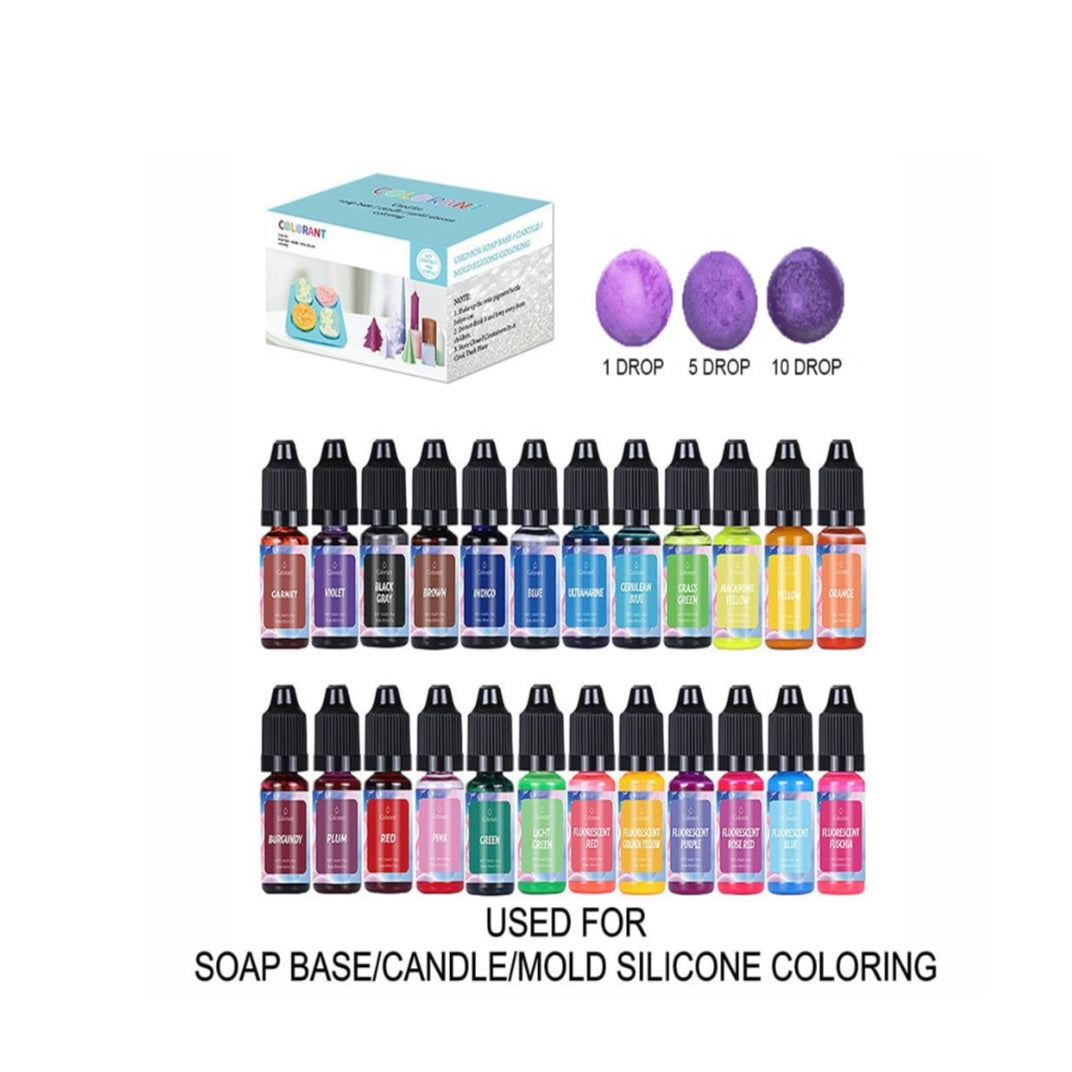 Colorant for Candle & Soap set of 24 image 1