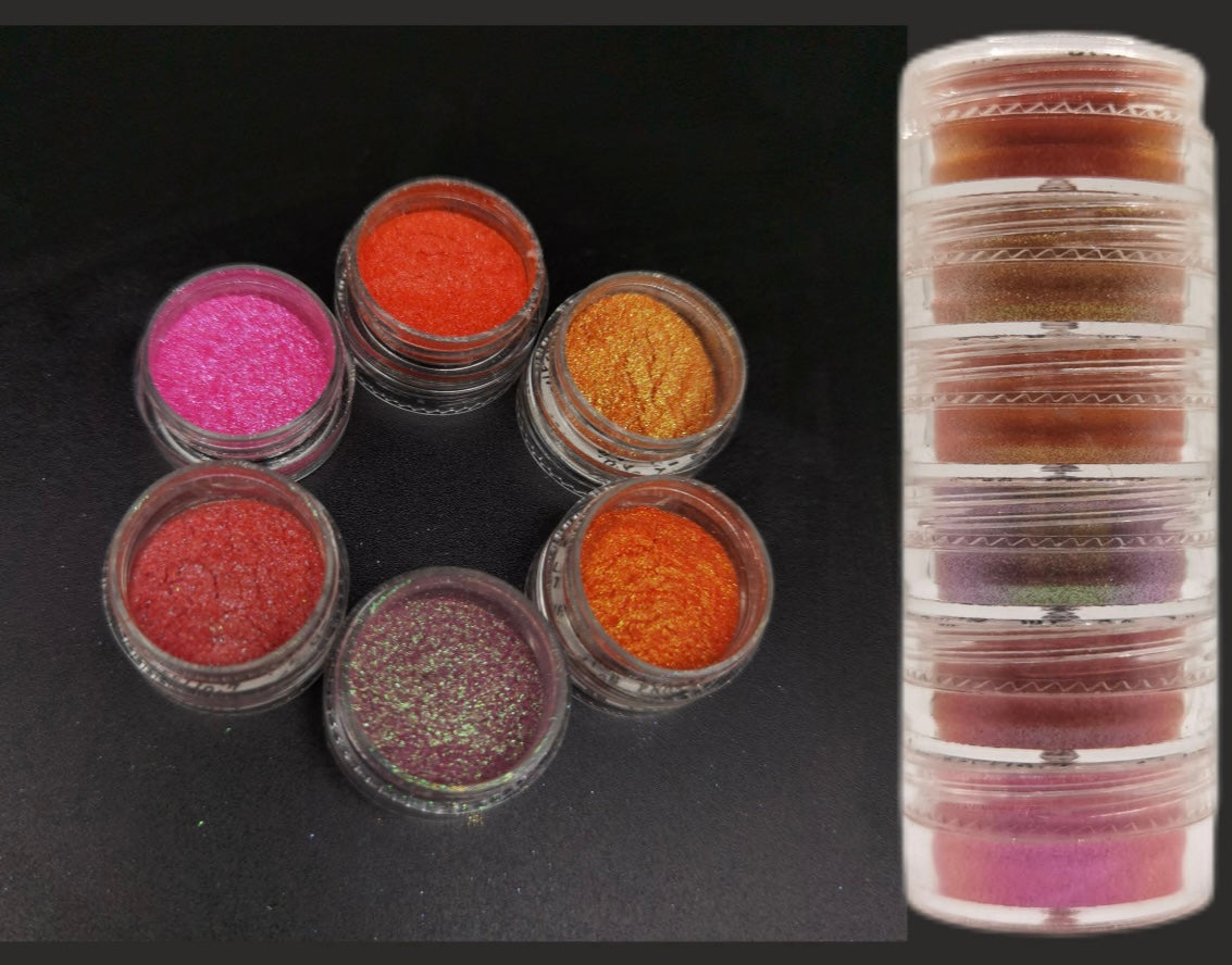 6 in 1 chameleon mica powder set 8 image 0