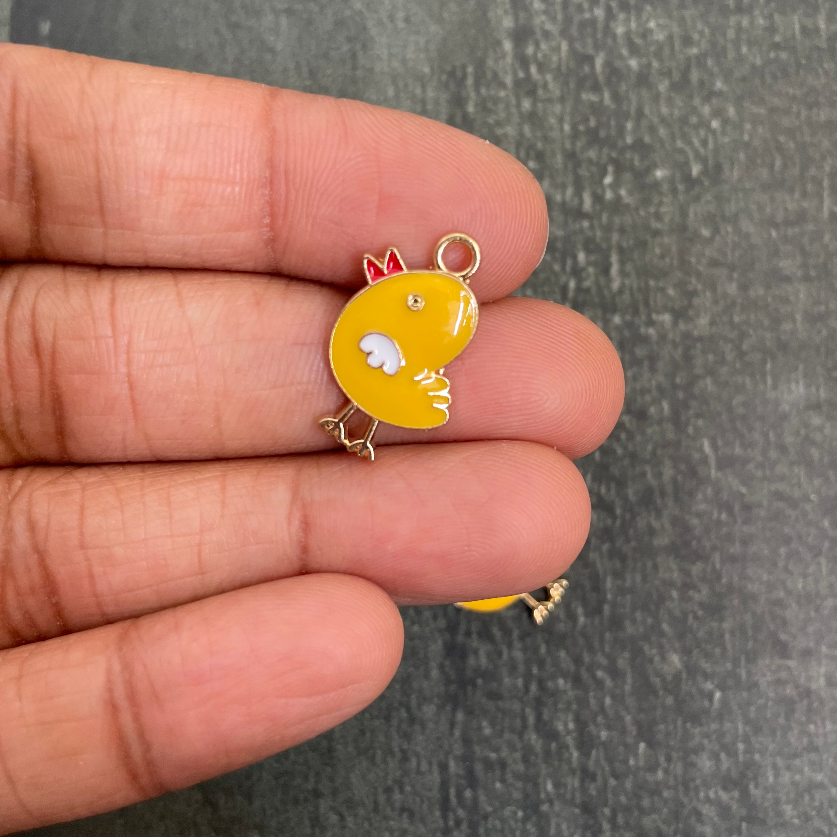 Chicken pendant charm 2 image 1