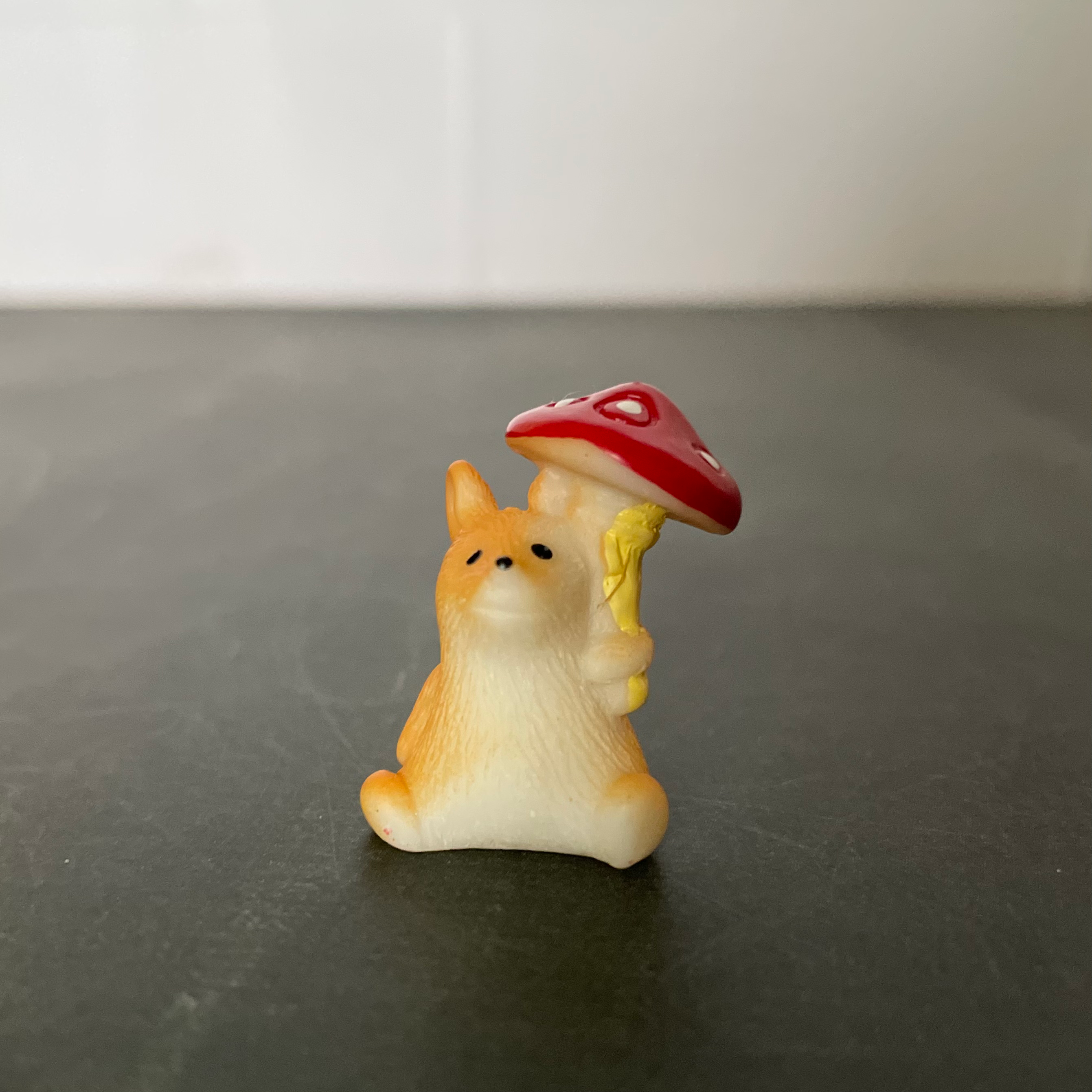 Brown Bear with Mushroom Miniature 195 image 0
