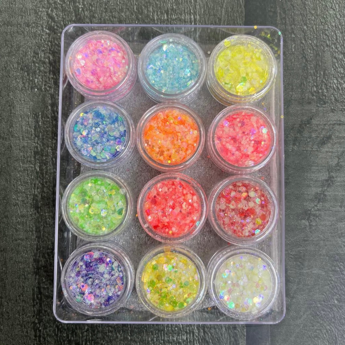 Glow in dark chunks image 0