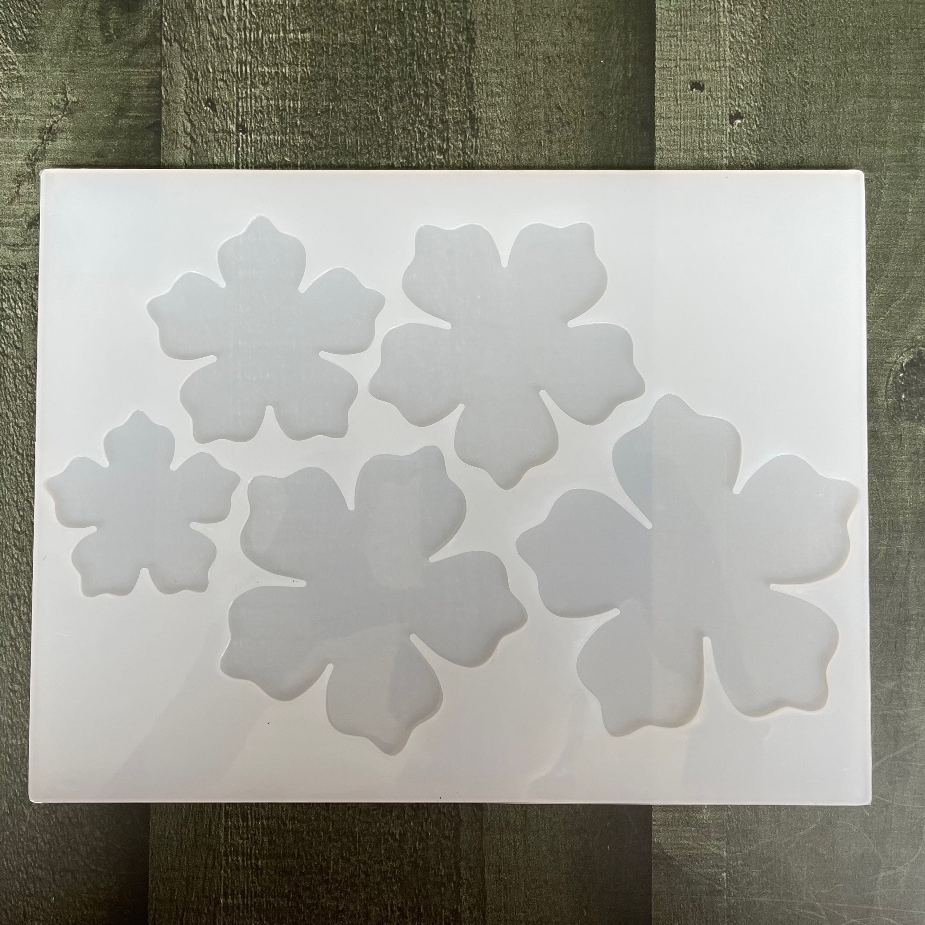 5 in 1 3d flower mould image 0