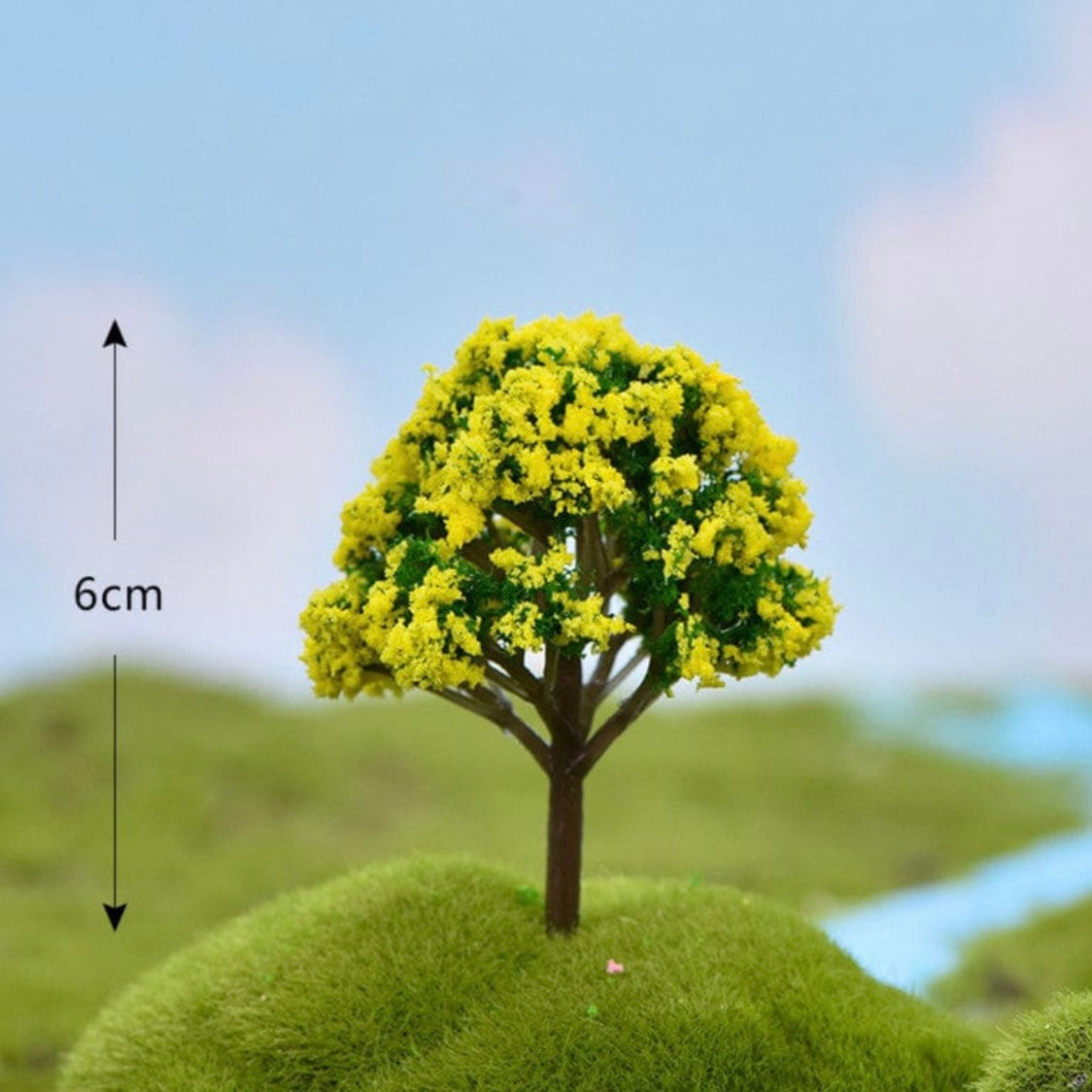 Yellow Flower Tree Miniature 239 image 0