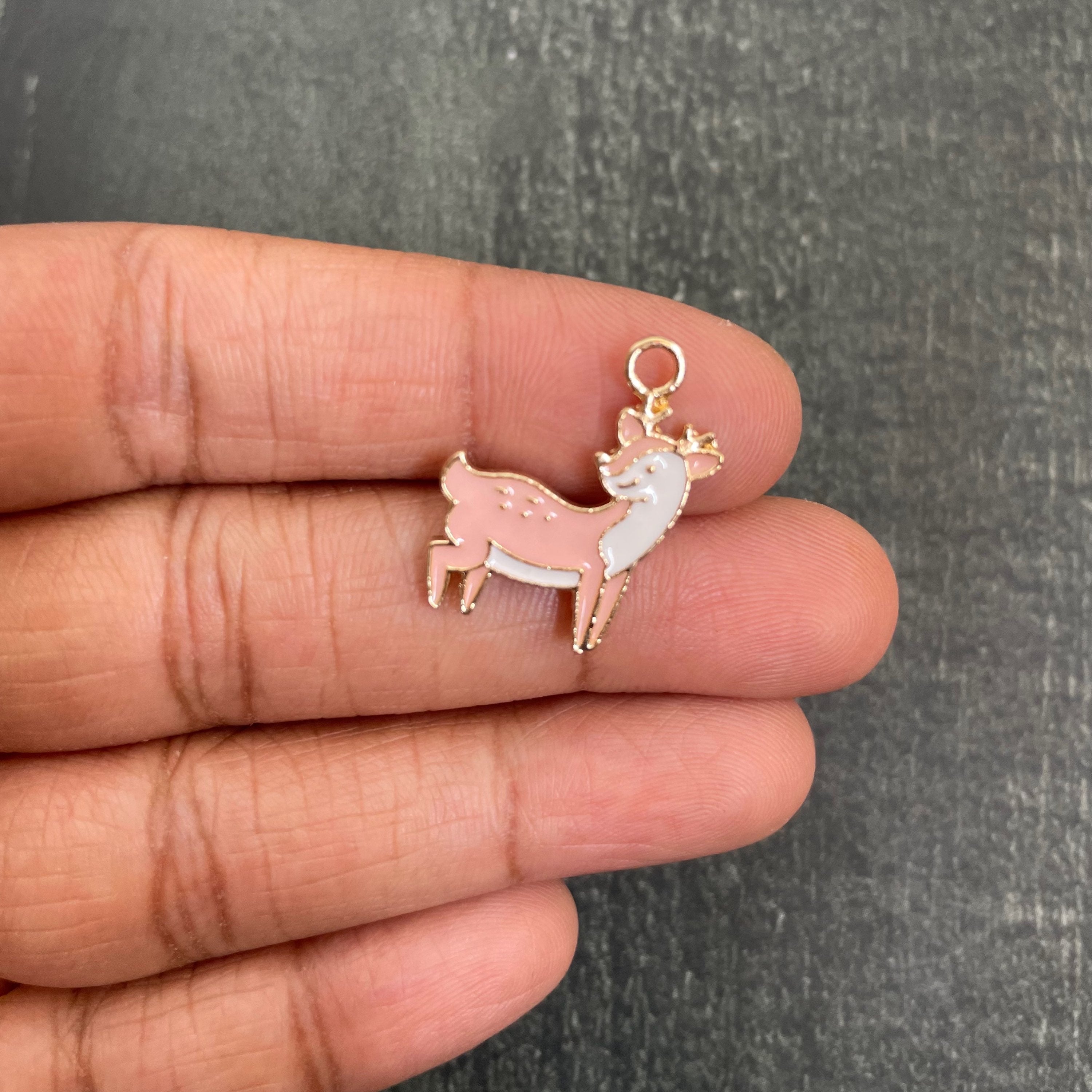 Deer pendant charm 1 image 1