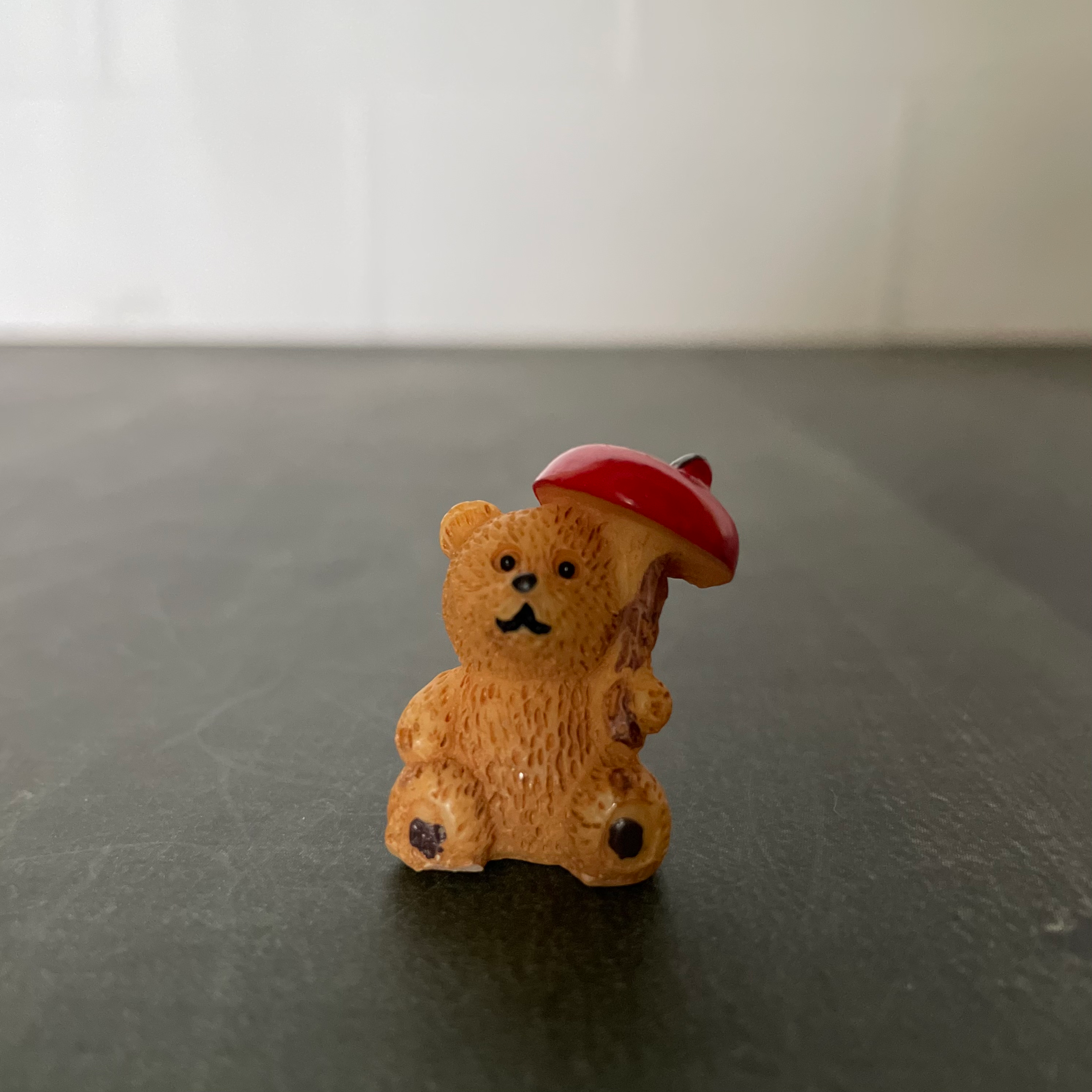 Bear with Mushroom Miniature 194 image 0