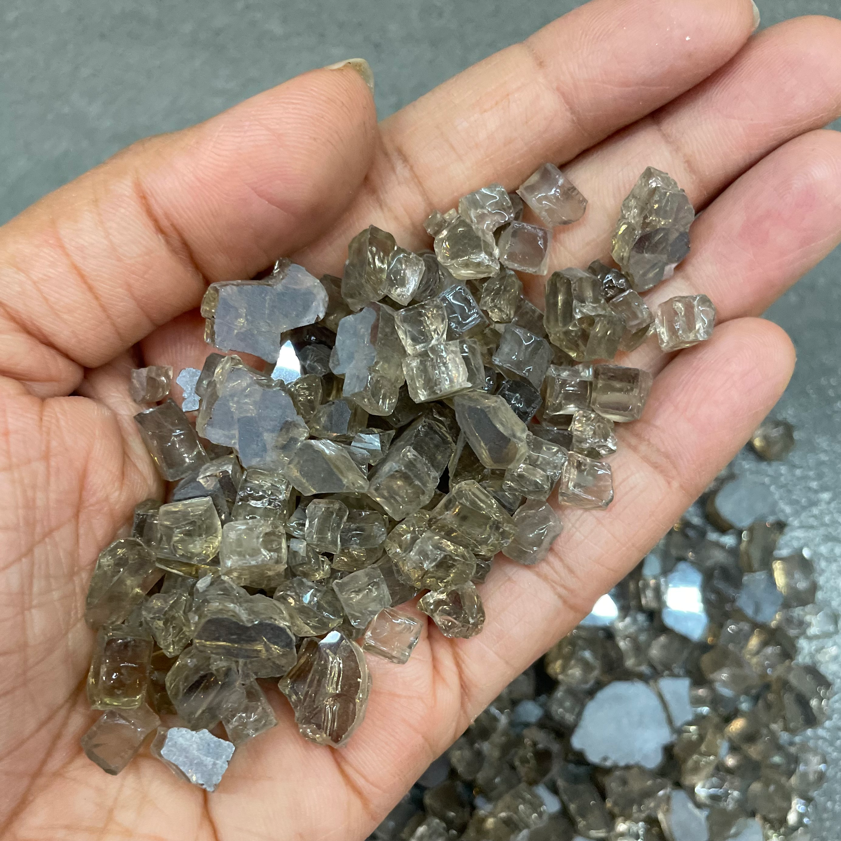 Light Brown Firepit Glass Stone 8 image 0