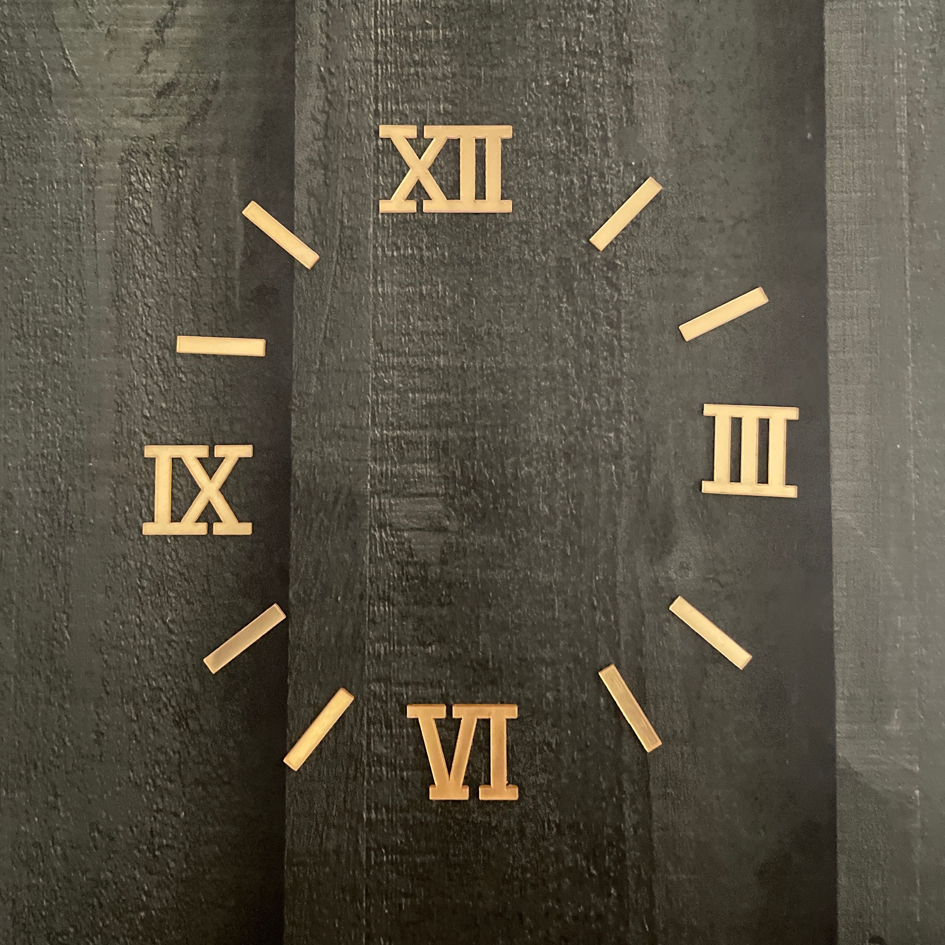 1" Roman Clcok Number with Stick image 0