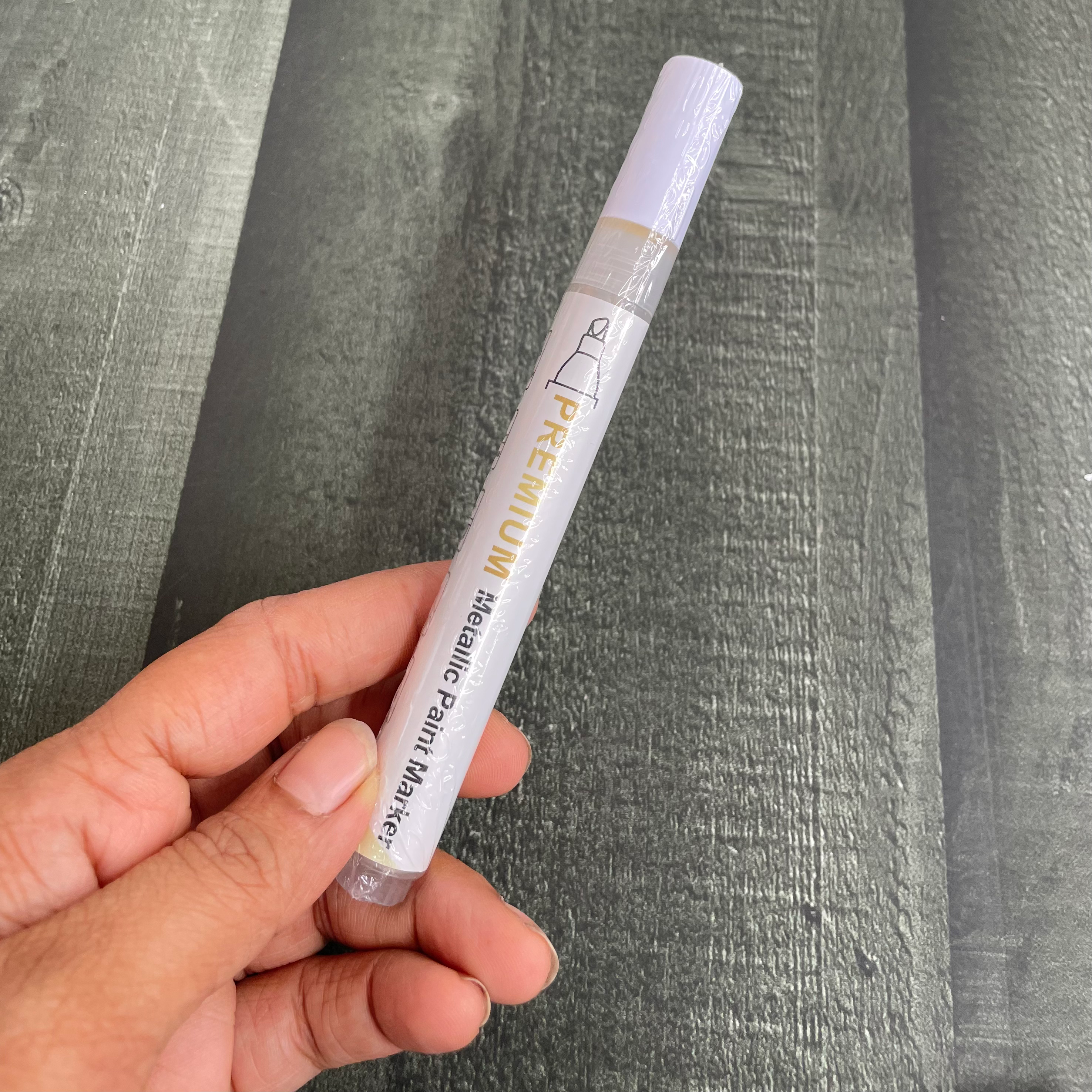 Silver Metallic Marker image 0