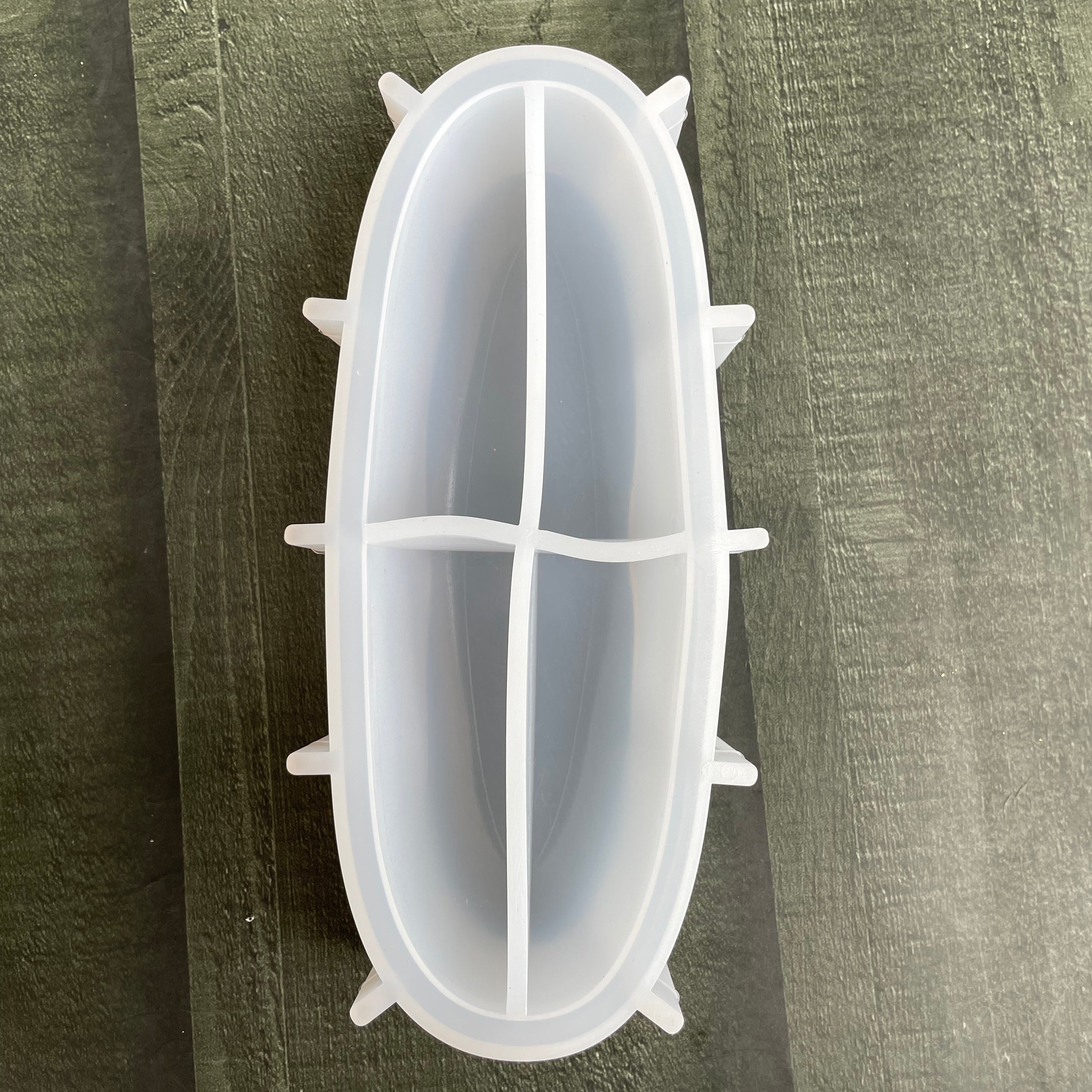 Small Boat Shape Candle Holder Mould  image 2