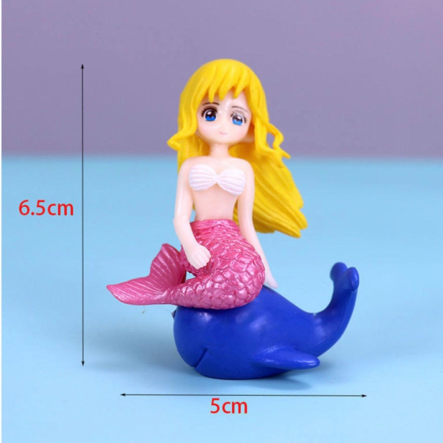 Mermaid seating on dolphine miniature 11 image 0