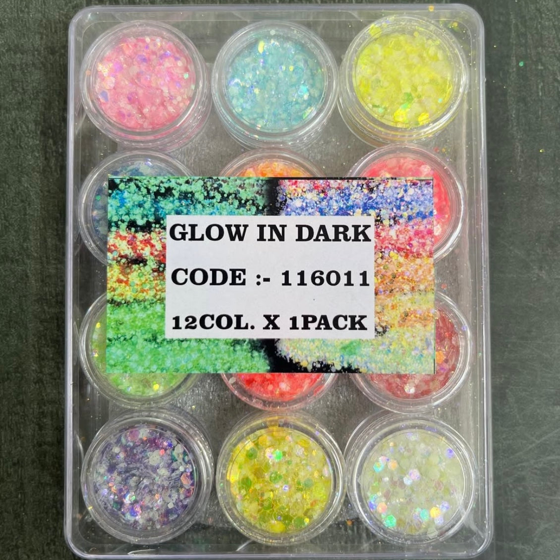 Glow in dark chunks image 1