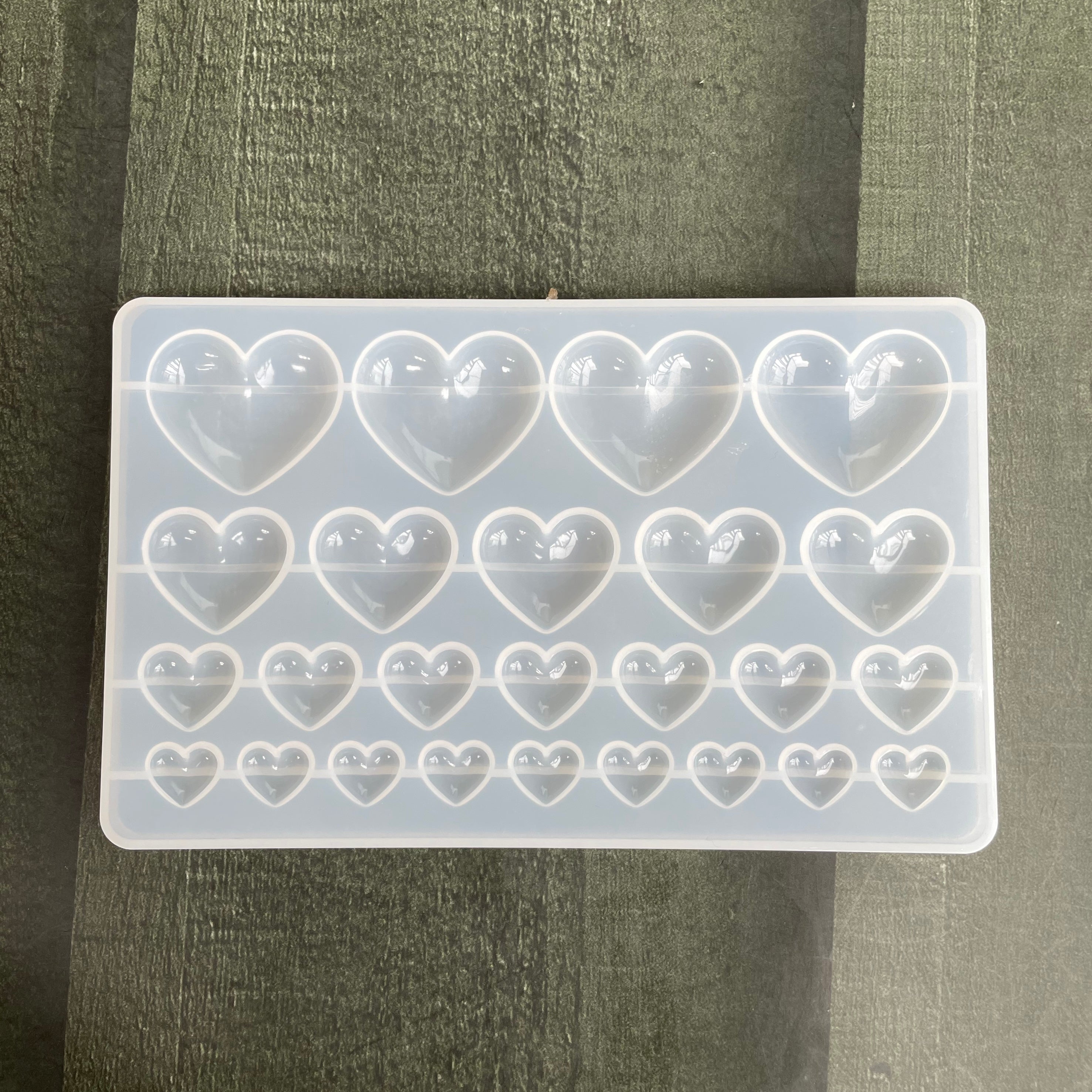 25 Cavity Heart Mould image 0