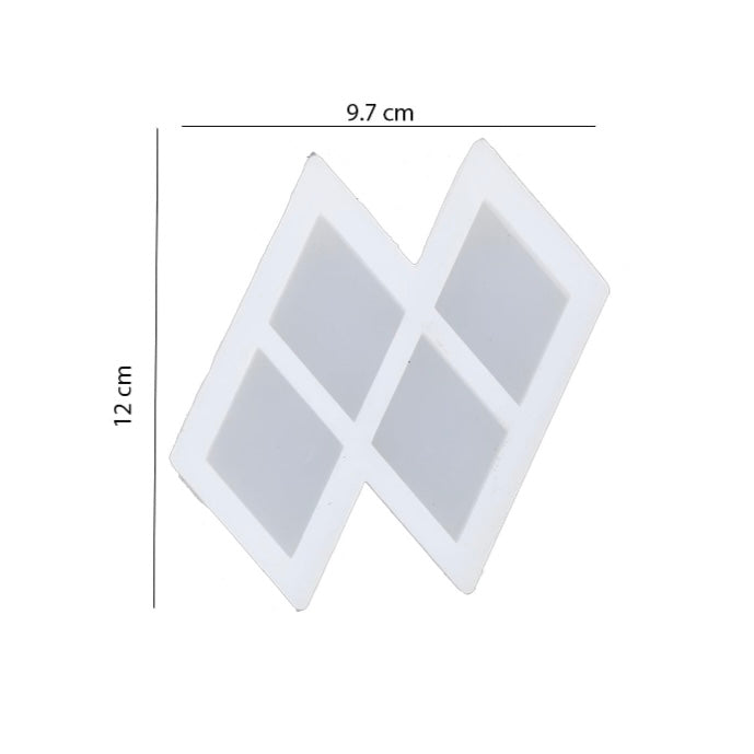4 Cavity Kaju Katli Mould image 0