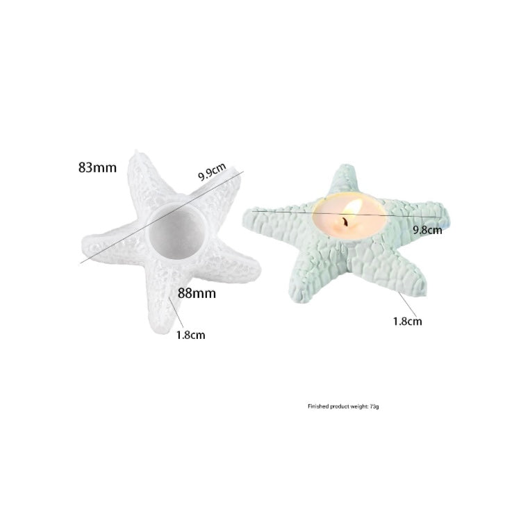 Sea Star T-Holder Mould image 1