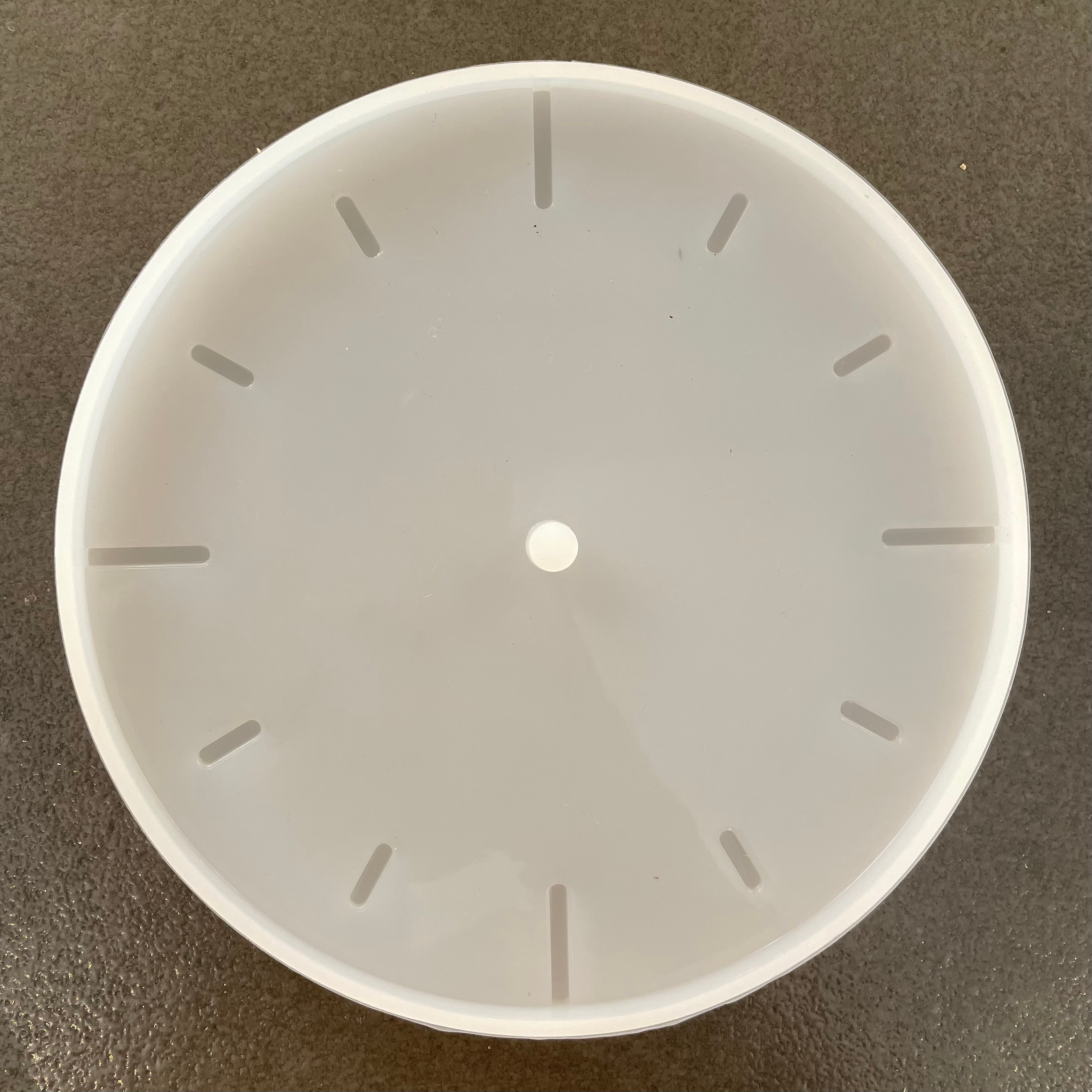 6" marking clock mould image 0