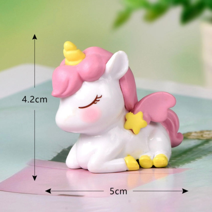 Pink seating unicorn miniature 25 image 0