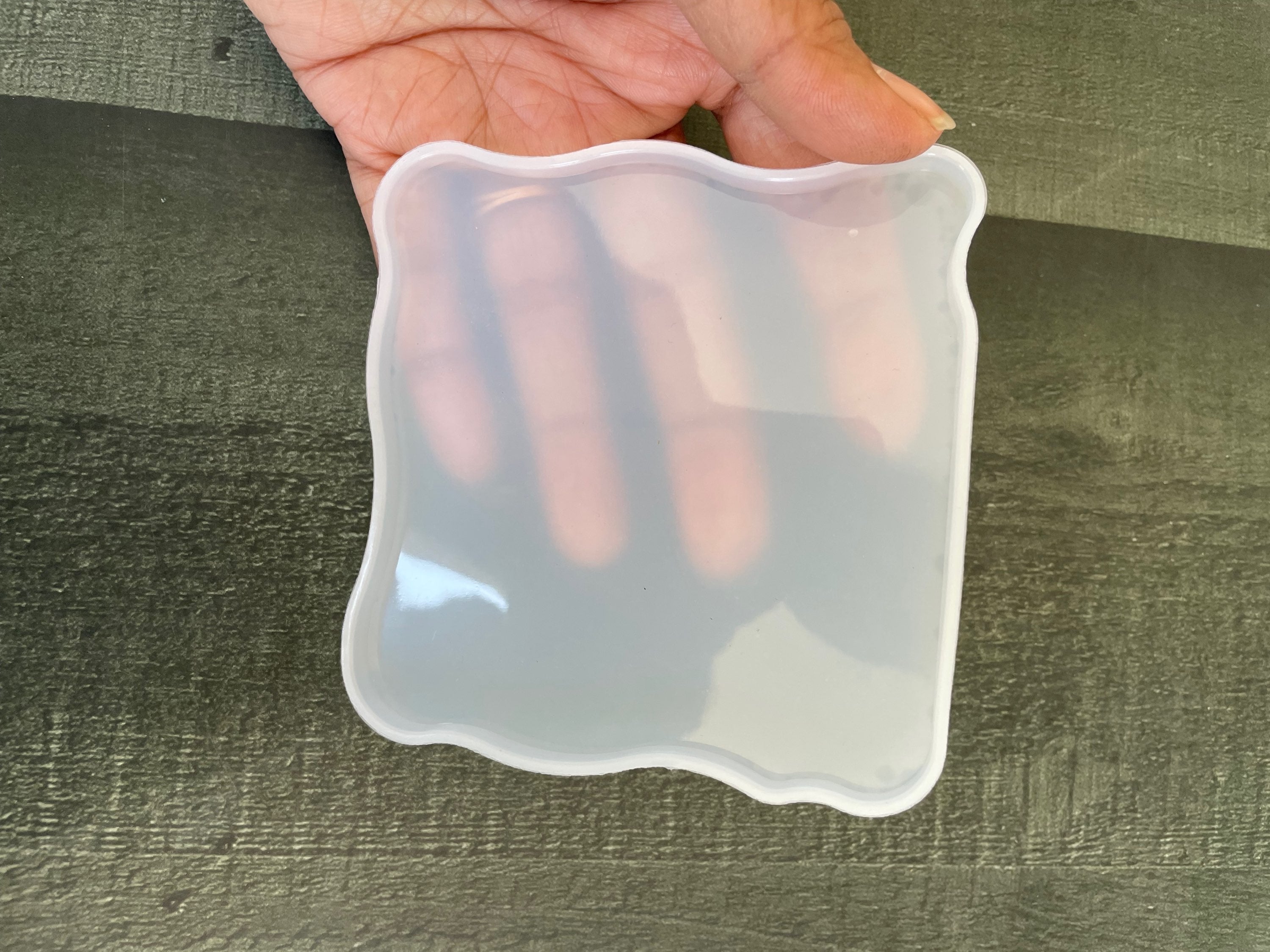 4" square agate mould image 1