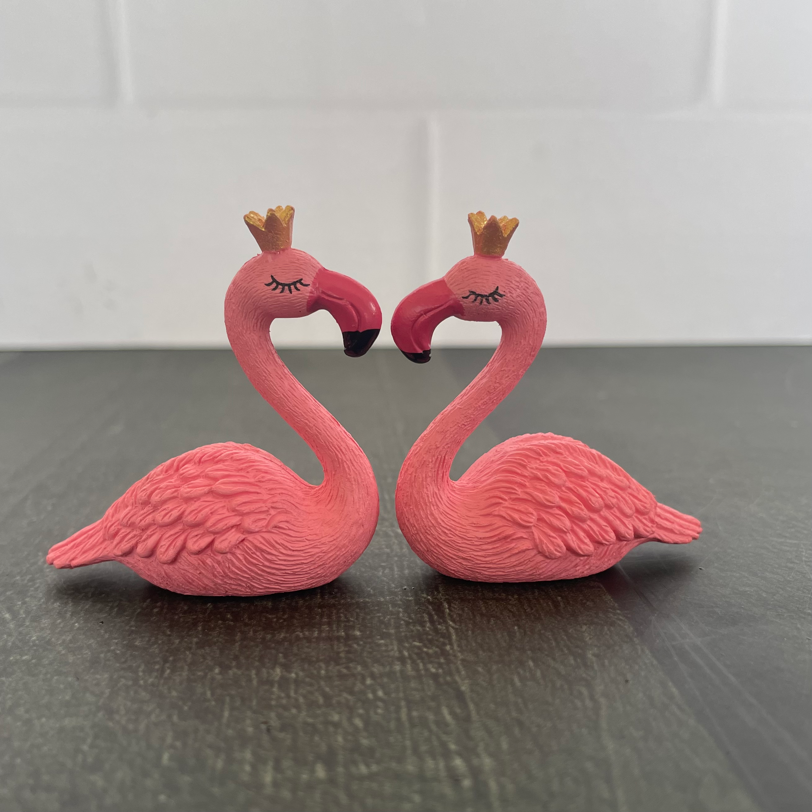 Crown flamingo couple miniature 68 image 0