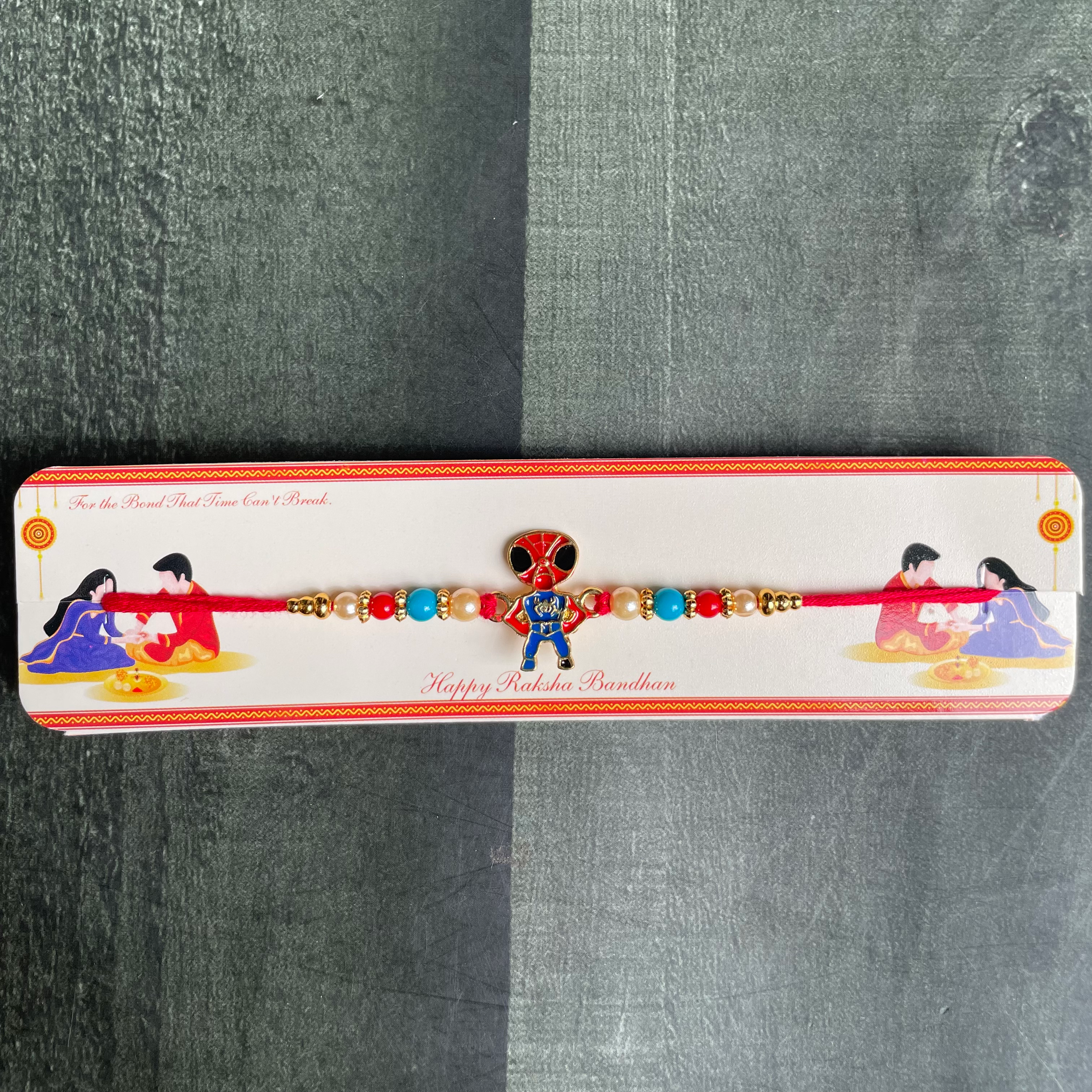 Spiderman Cartoon Rakhi 4 set of 6 image 0