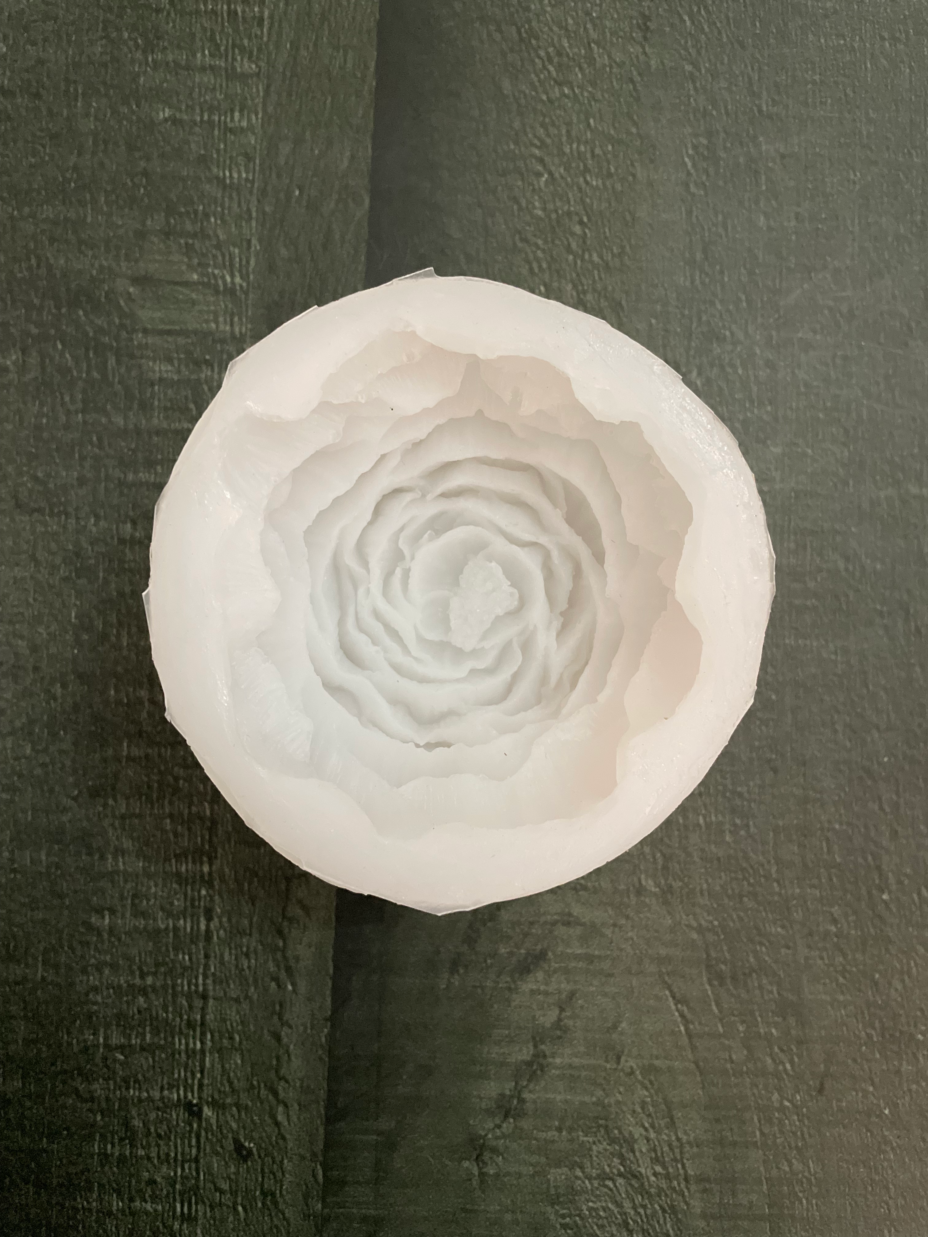 3d Peony Flower Candle Mould image 0