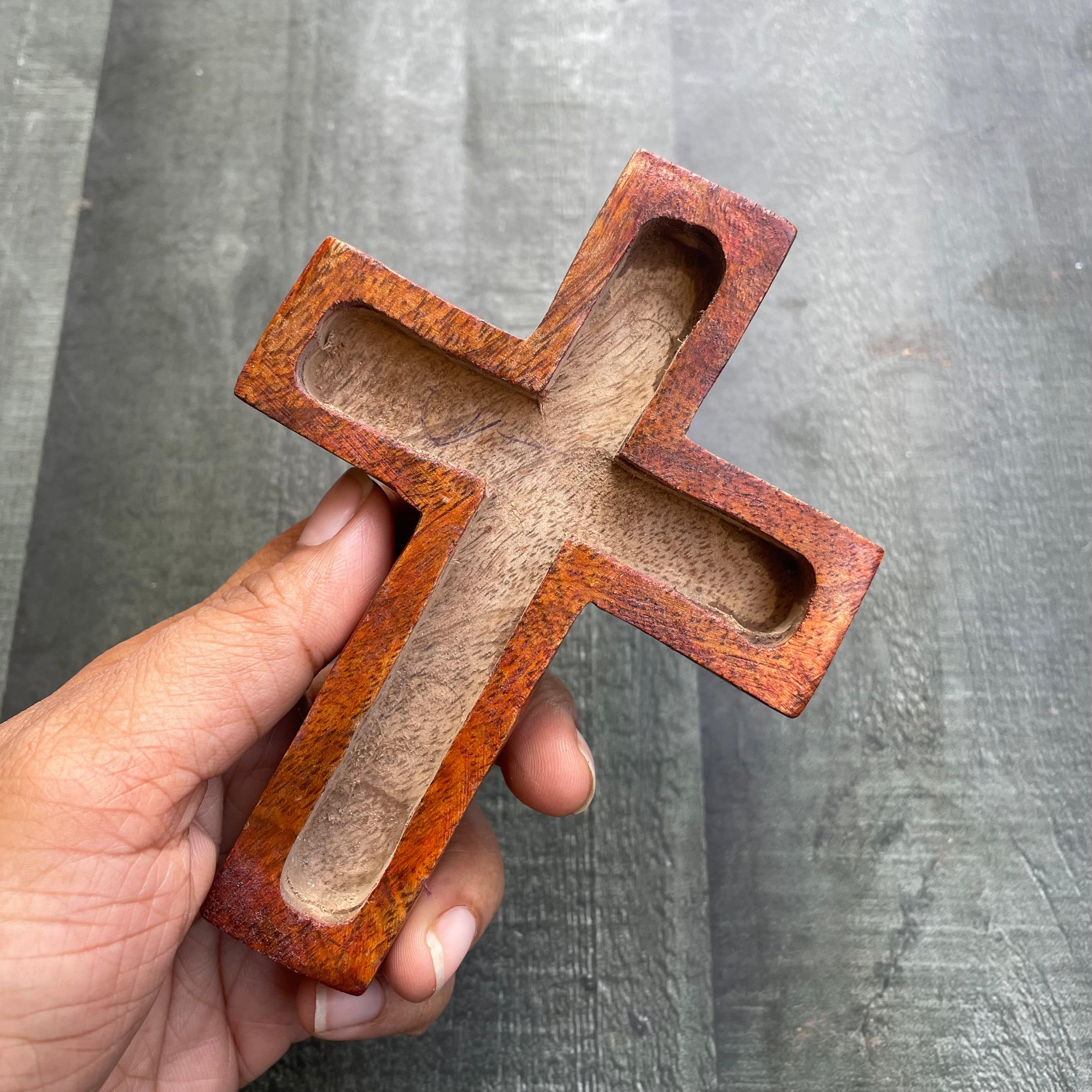 Christmas Cross Candle Base  image 1