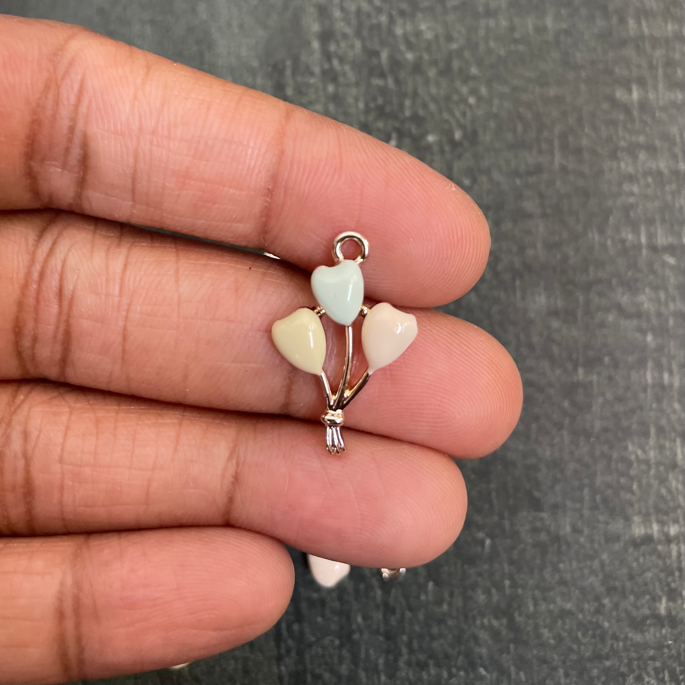 Heart balloon charm 17 image 1