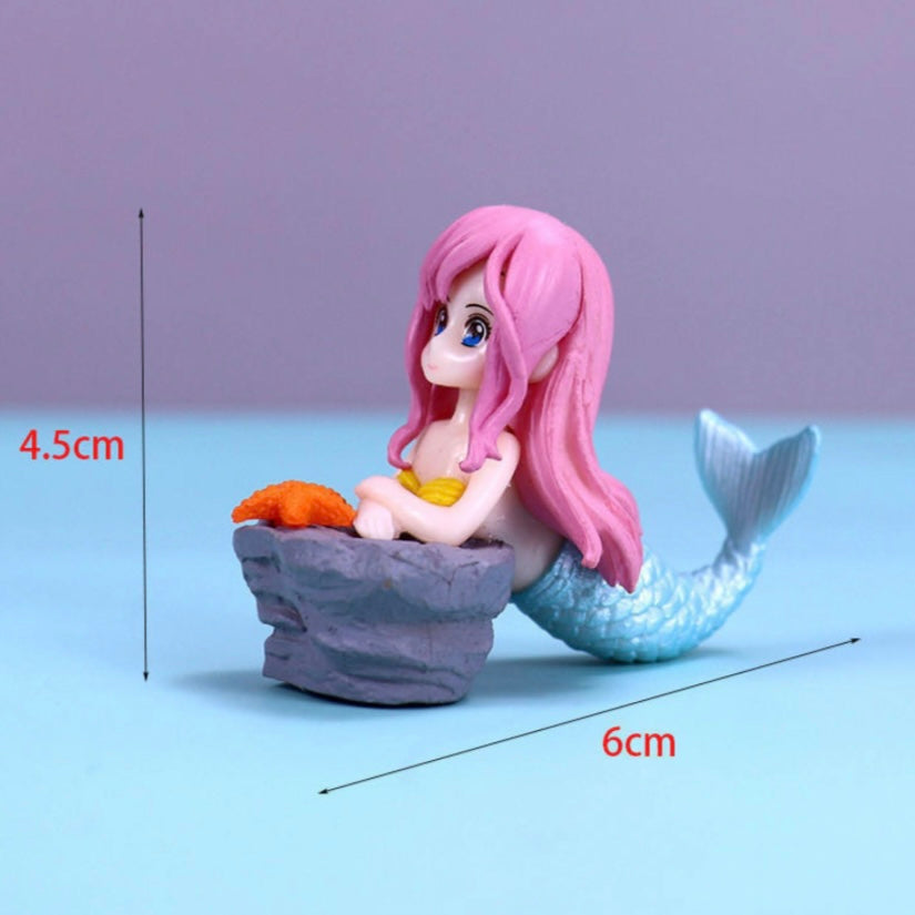 Mermaid lying on stone miniature 12 image 0