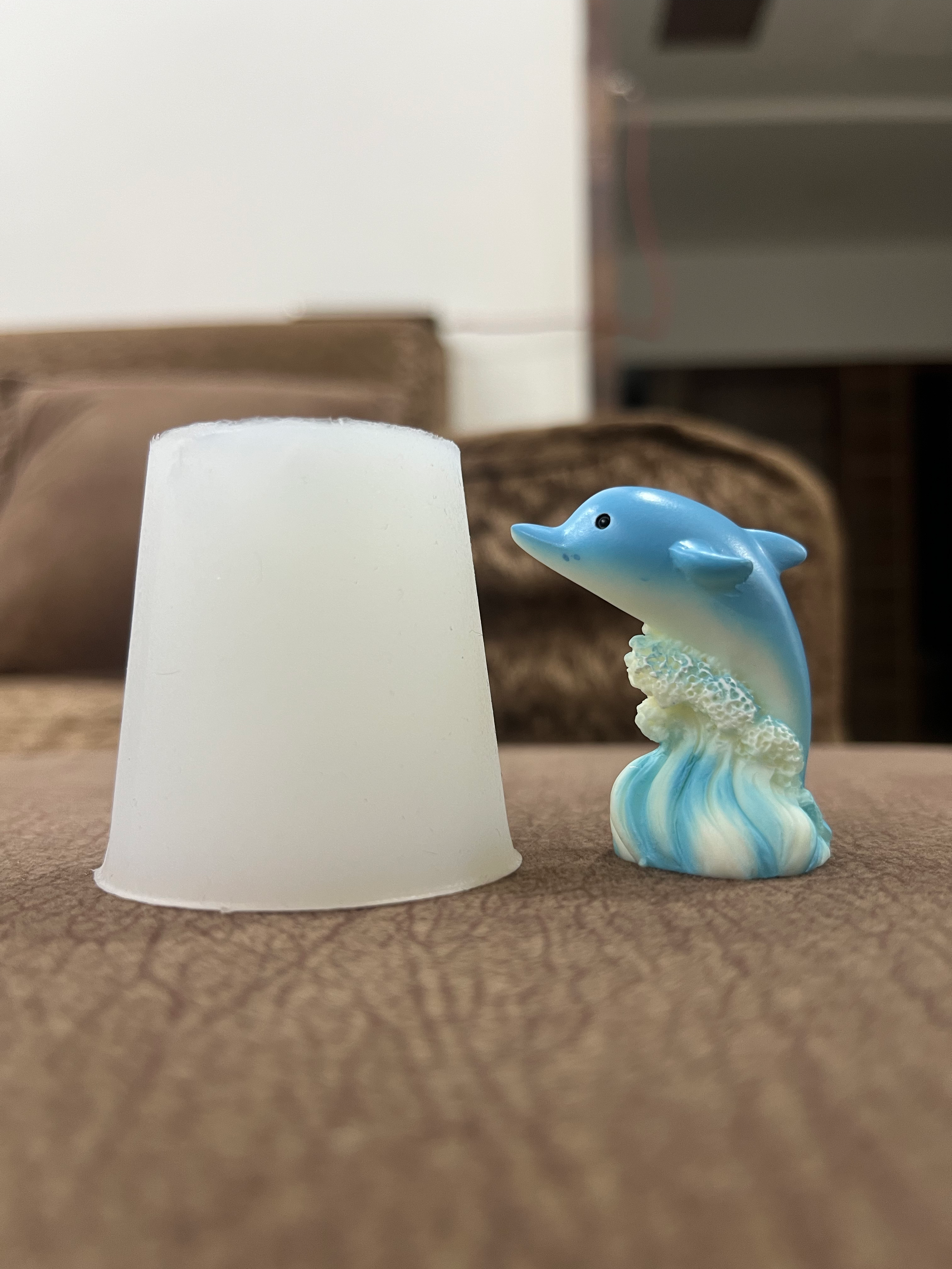 Dolphin Candle Mould image 0