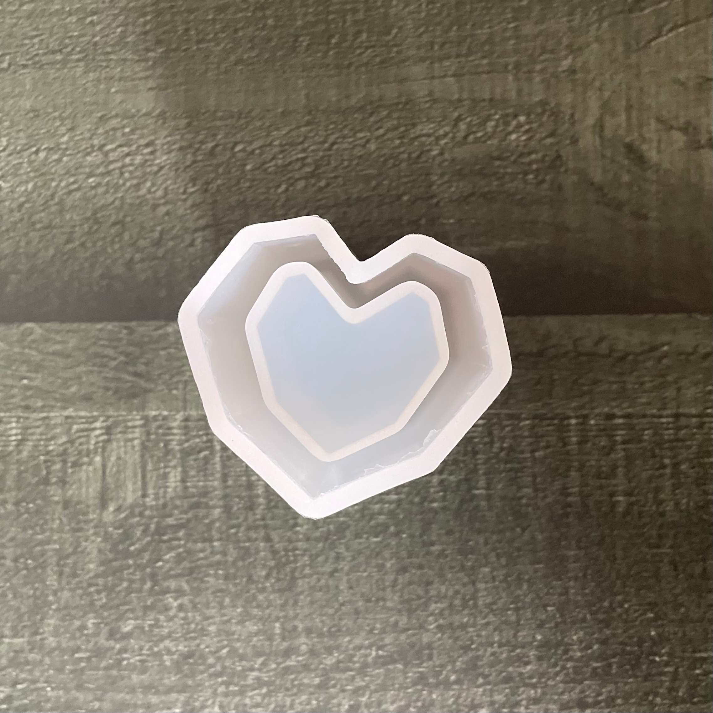 Pen stand mould heart shape image 1