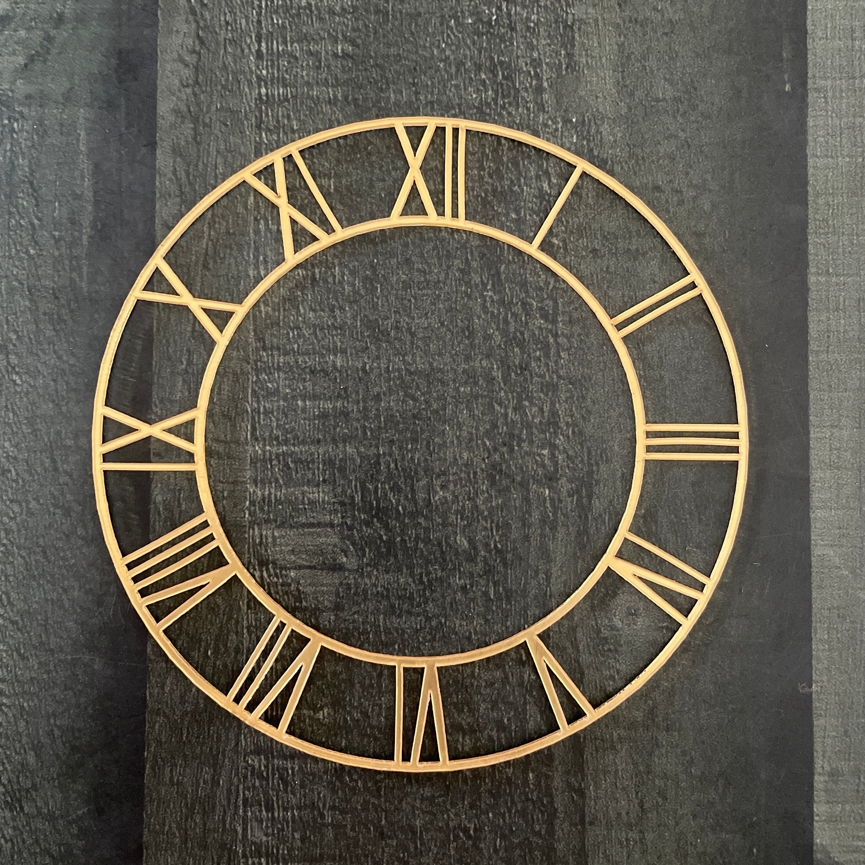 6" Roman Acrylic ring for Clock image 0