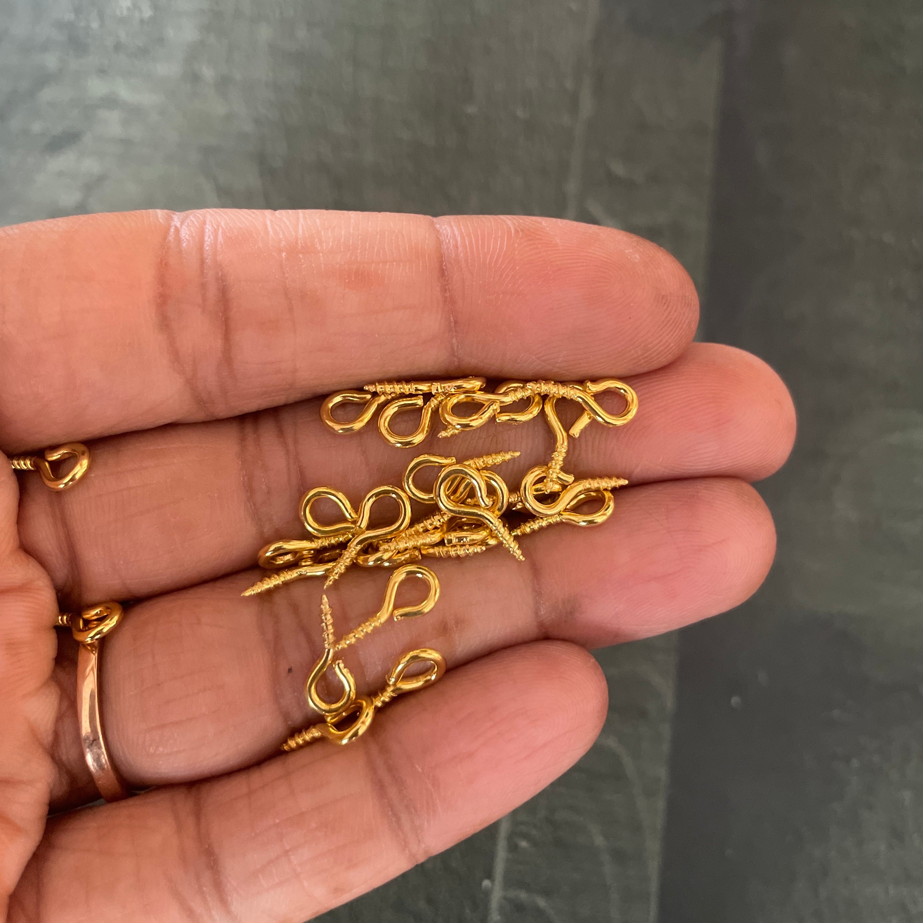 Eye Screw Golden image 0