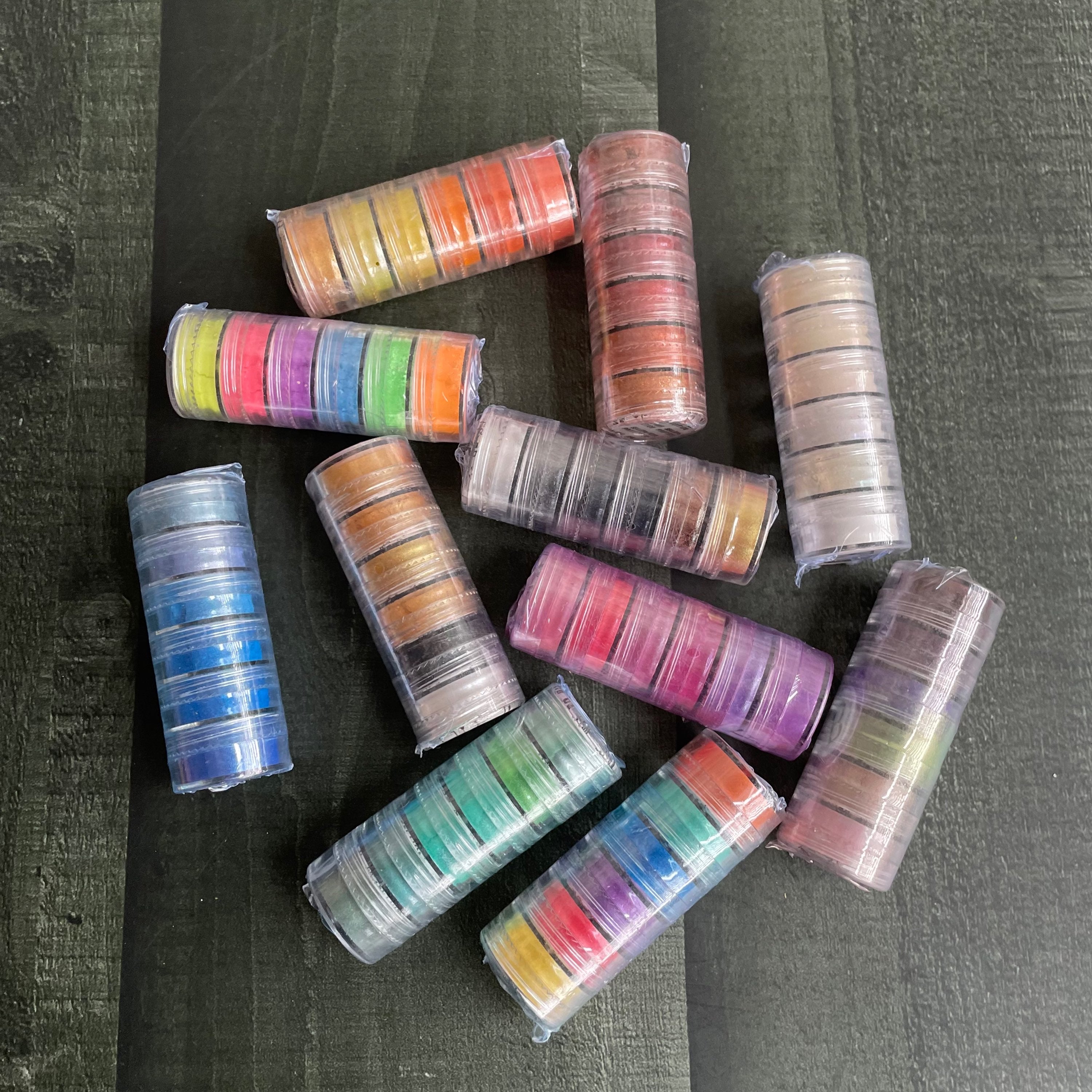 Small mica powder set of 11 image 0