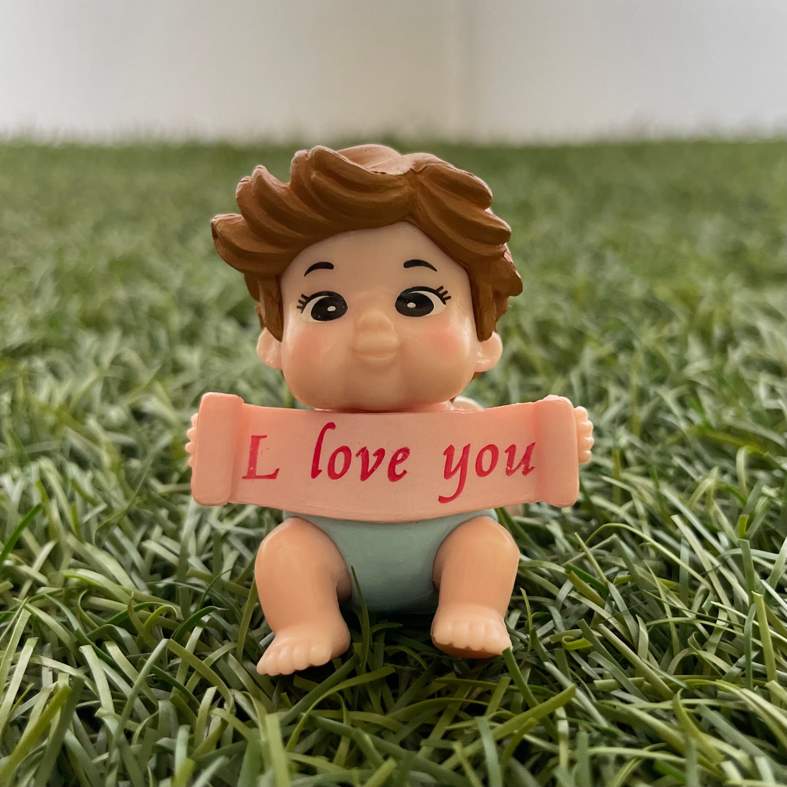 Cute Cupid with I Love You Text Miniature 134 image 0