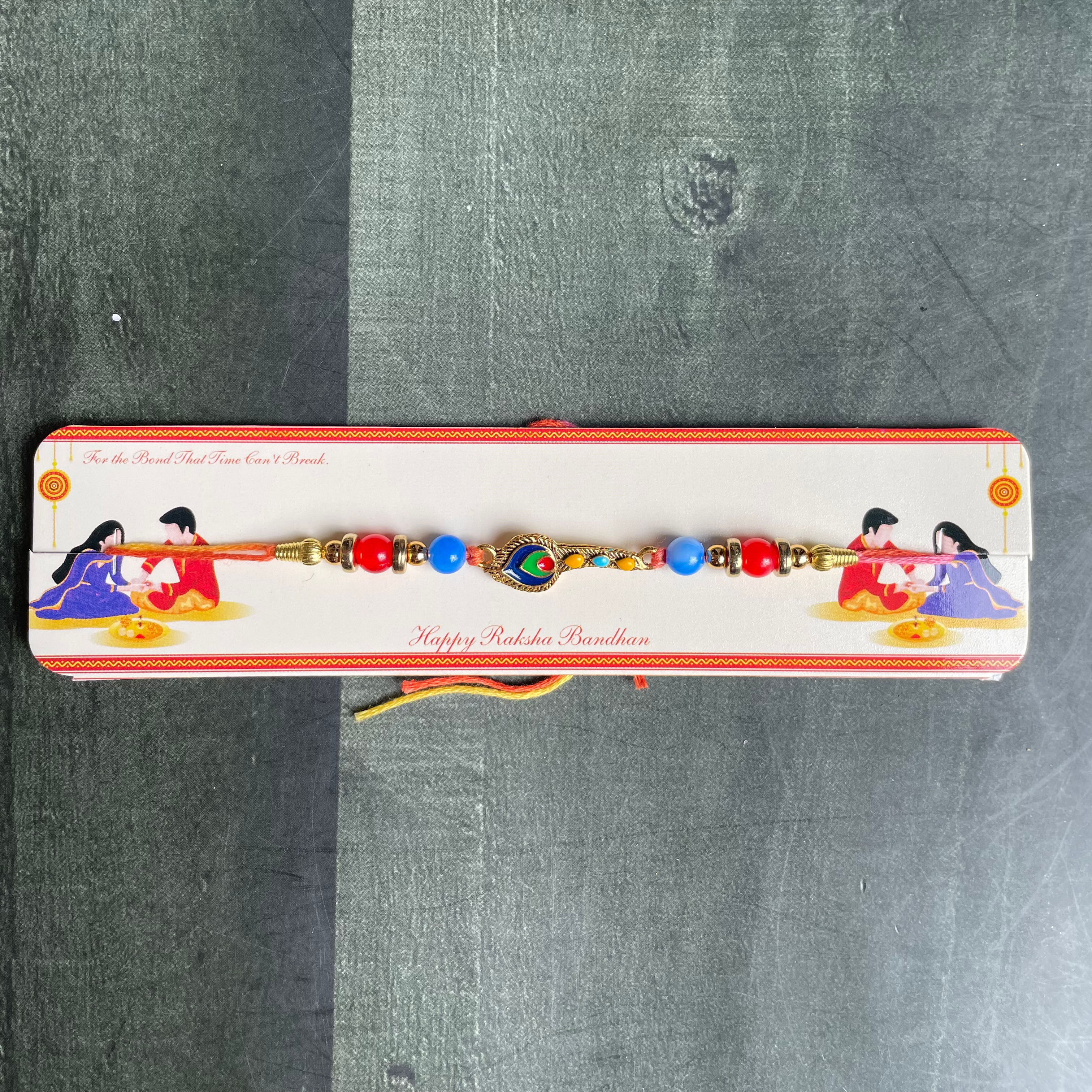 Krishna Pankh Rakhi 23 set of 6 image 0